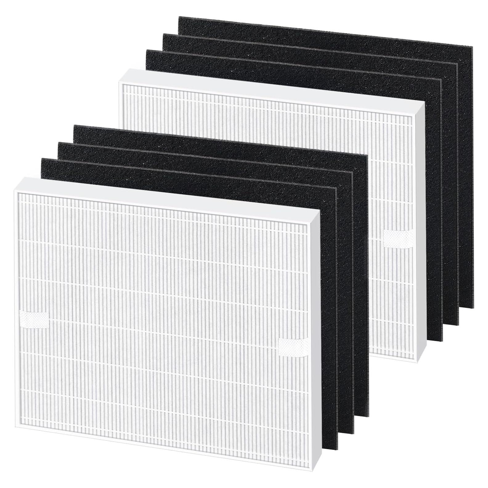 Paquete de 2 Filtros HEPA y 6 de Carbón Blutoget AP-1512HH