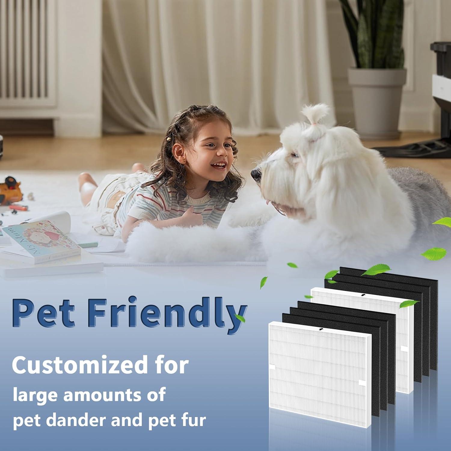 Filtro de Reemplazo HEPA Funmit AP-1512HH para Coway