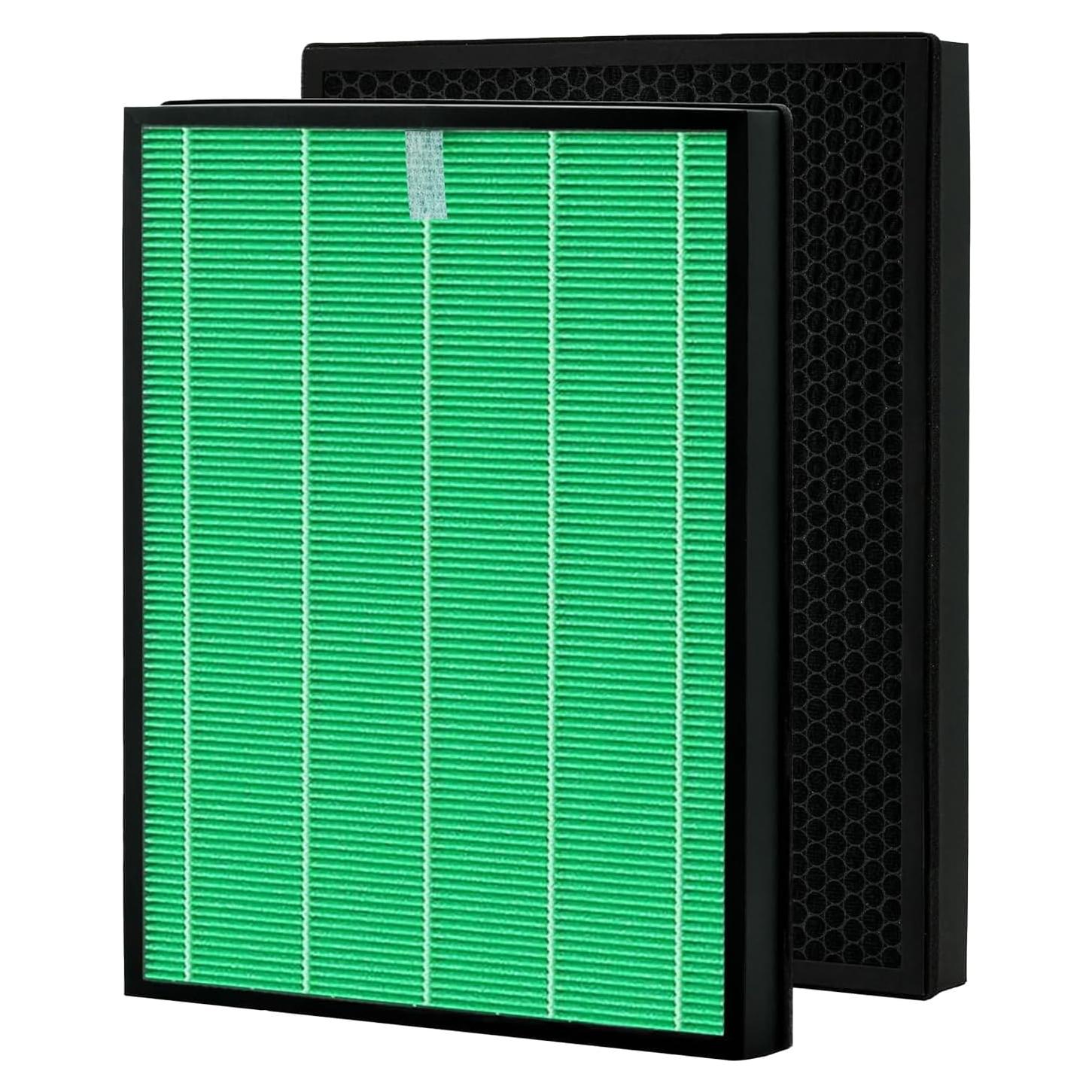 Filtro HEPA y Carbono Activo Alvamoyle para Airmega 230/240 - Paquete de 2