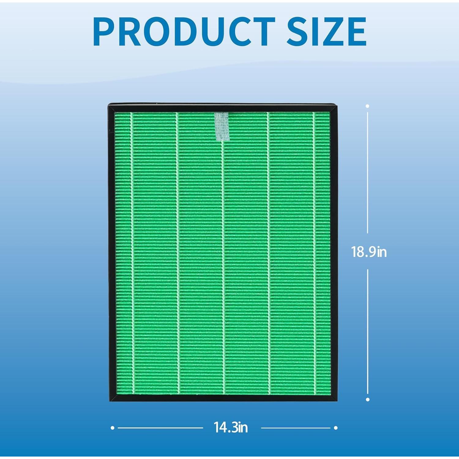 Filtro HEPA y Carbono Activo Alvamoyle para Airmega 230/240 - Paquete de 2