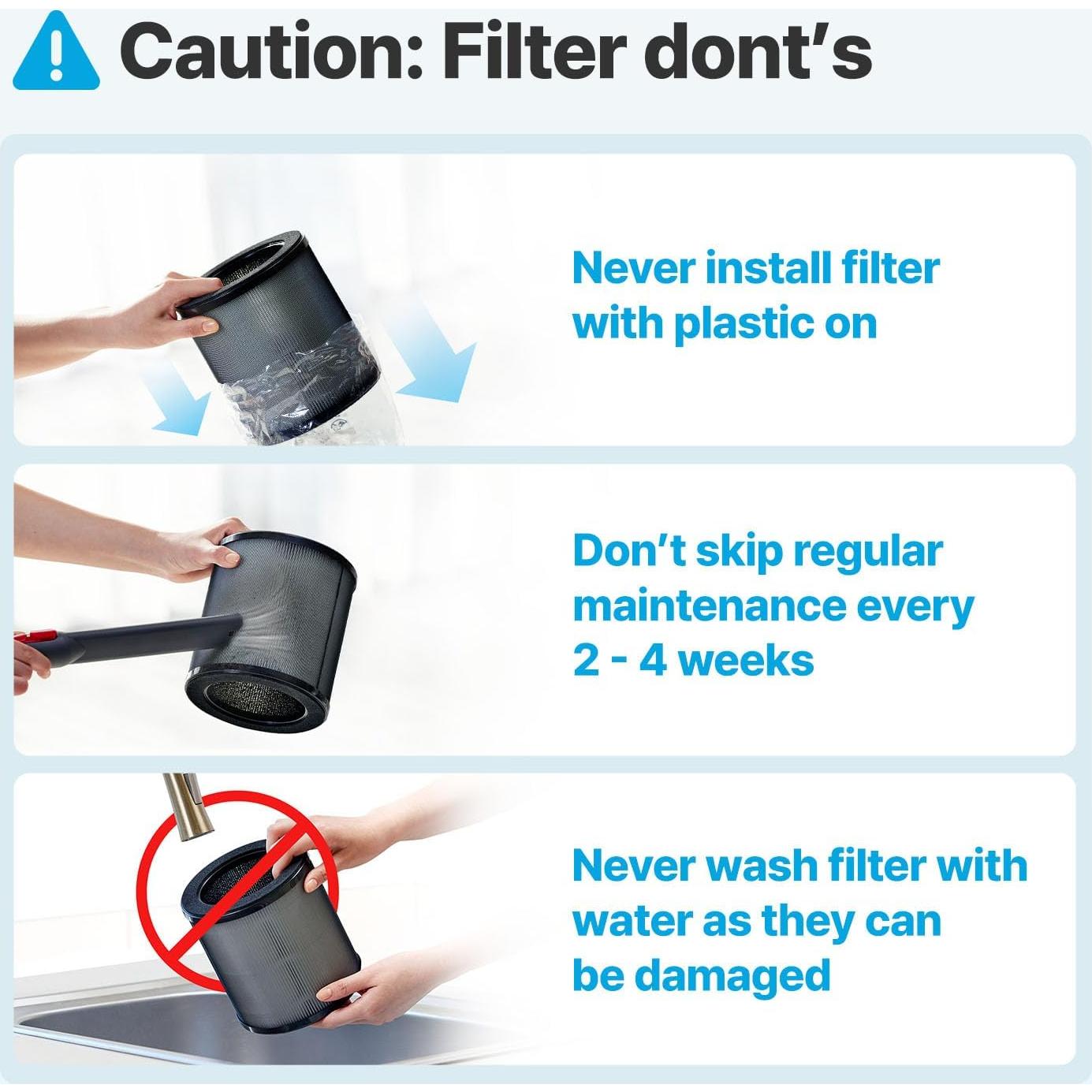 Juego de Filtros de Reemplazo Coway Airmega 50 - HEPA y Desodorización