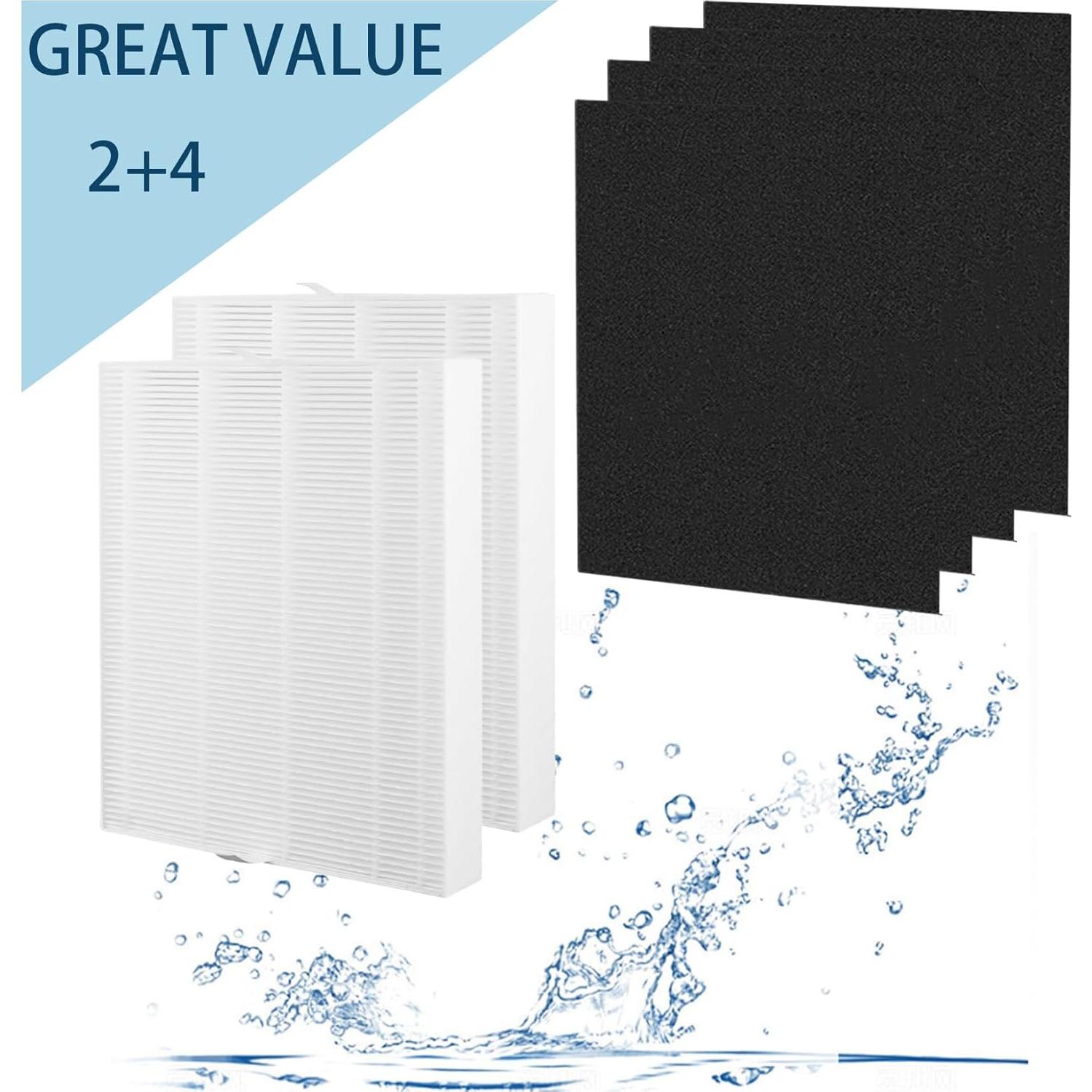 Filtros de Reemplazo H13 y Carbón Activado Coway AP-1216-FP