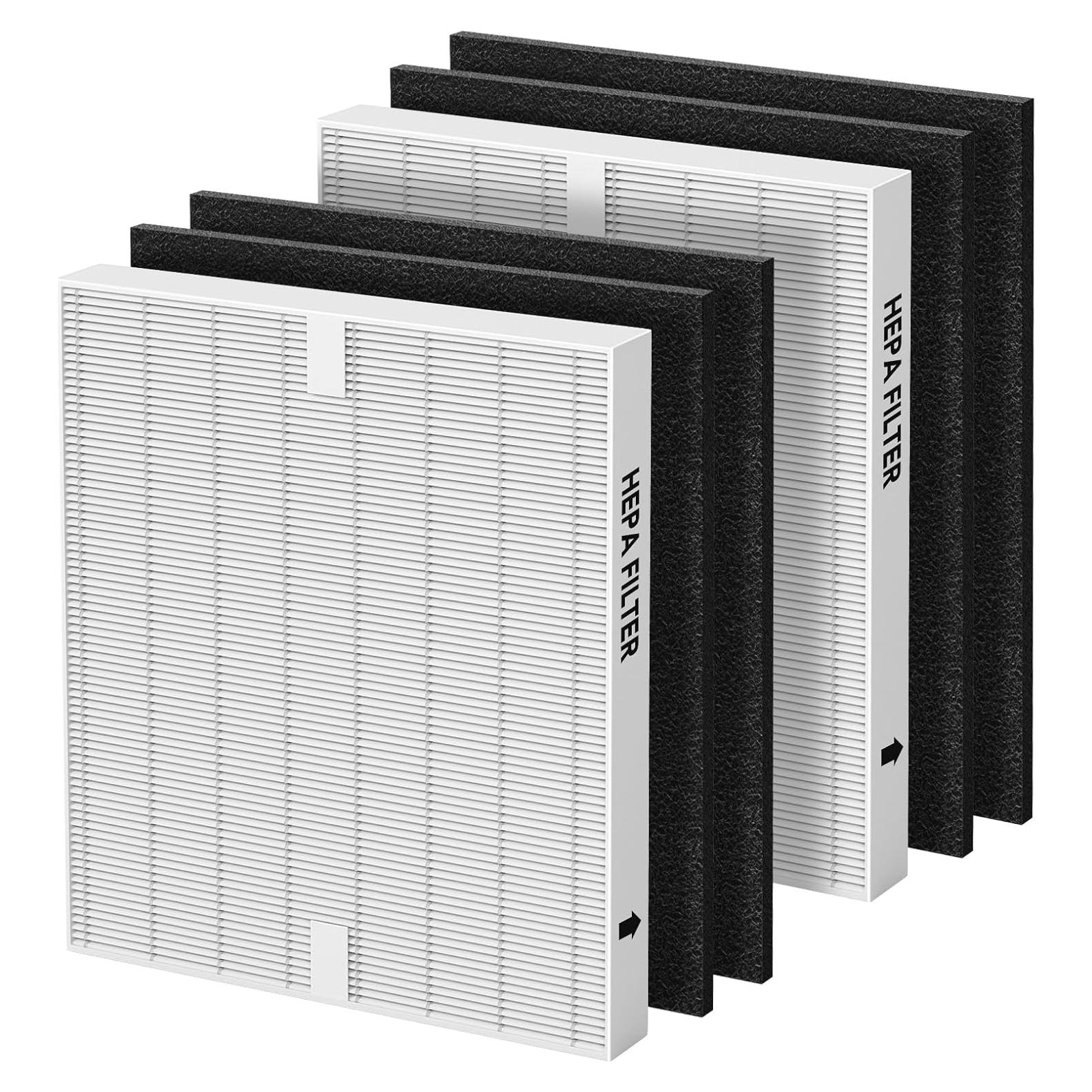 Paquete de 2 Filtros HEPA KUMK para Coway AP-1512HH