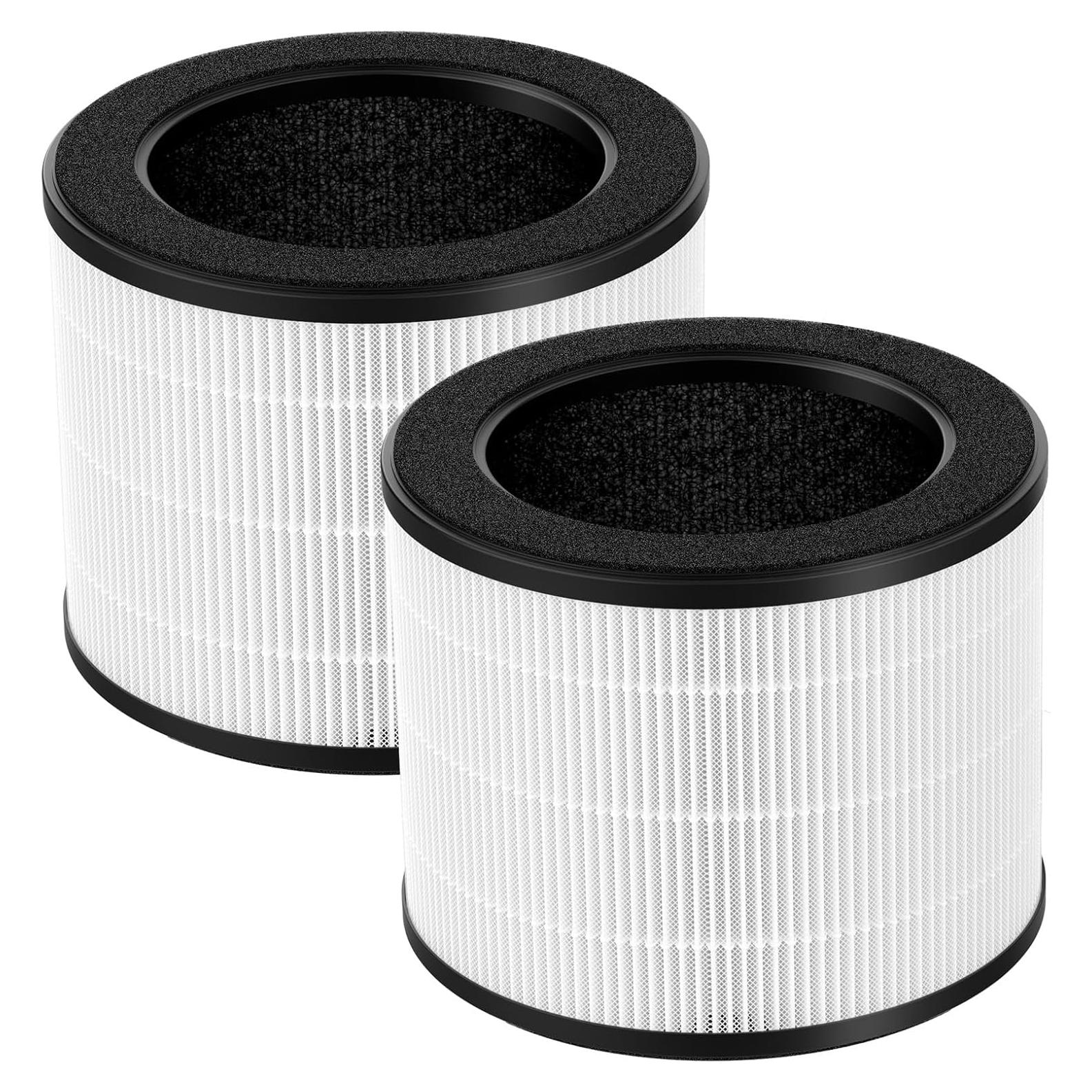 Paquete de 2 Filtros de Reemplazo Isinlive para Coway Airmega 100