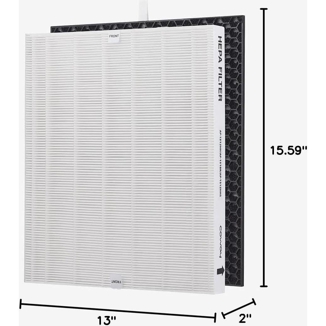 Juego de Filtros de Reemplazo Coway Airmega AP-1512HHS HEPA