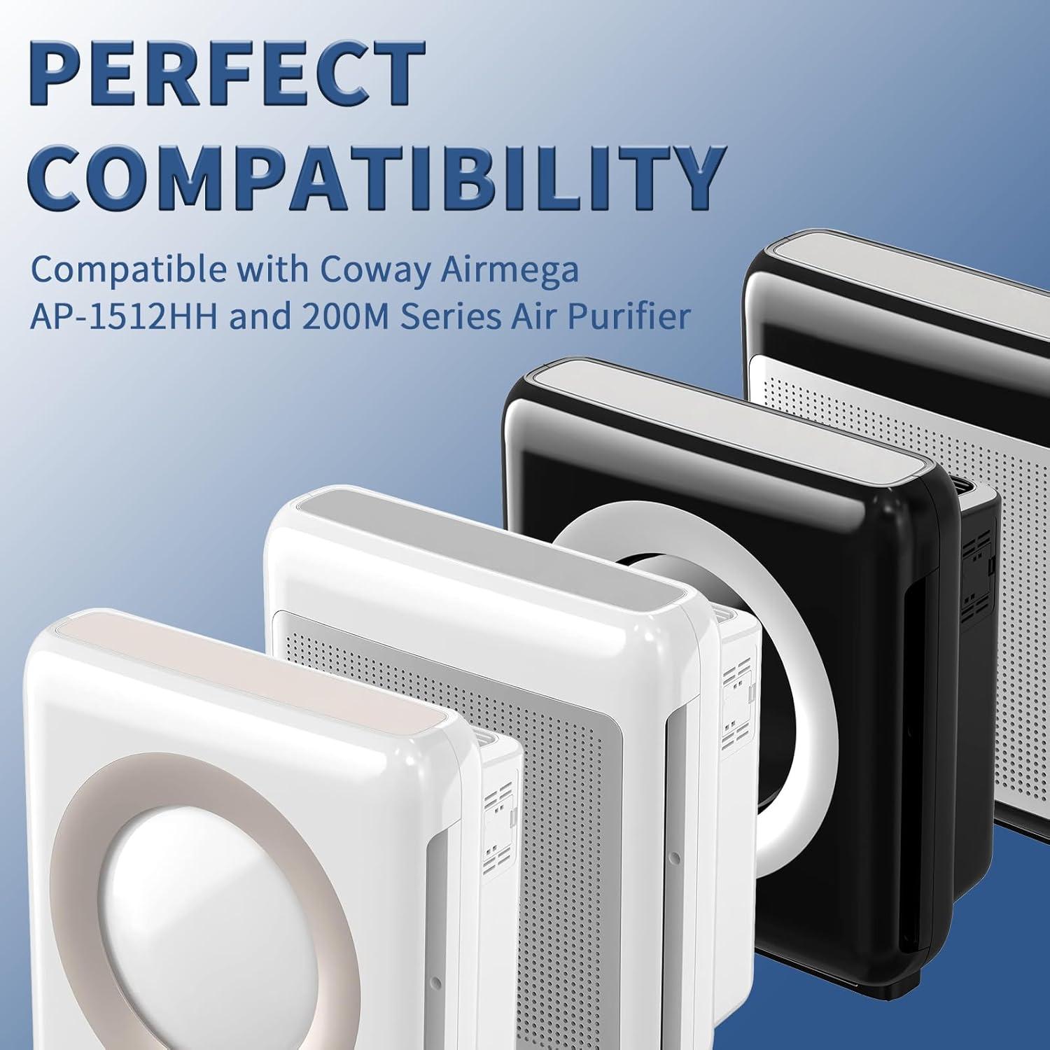 Filtro de Reemplazo Funmit AP-1512HH para Purificadores Coway