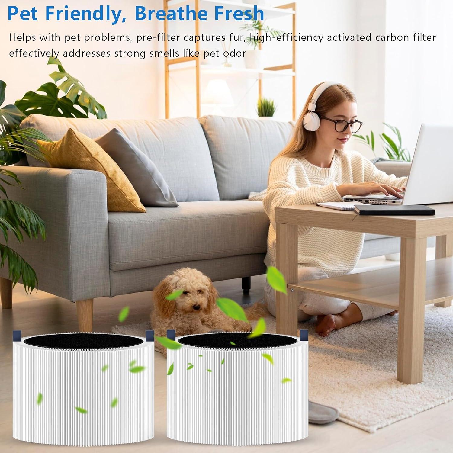 Filtro de Reemplazo H13 HEPA Bluearks F2MAX para Purificador 211i Max