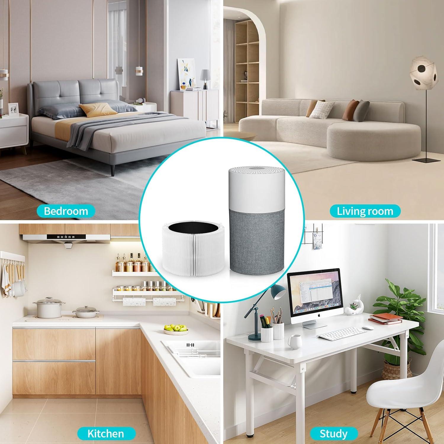 Filtro de Reemplazo HEPA y Carbón Activado Genérico 211i Max