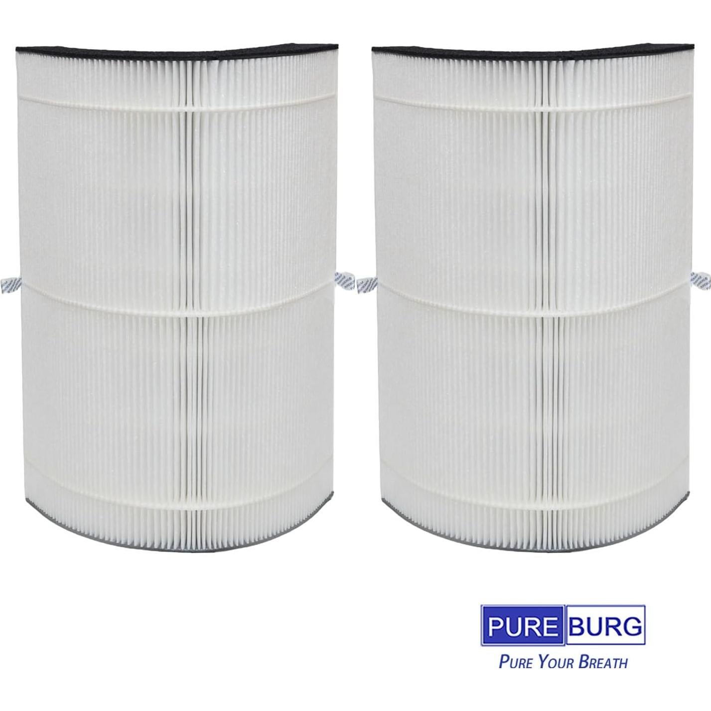 Filtro de Reemplazo PUREBURG H13 HEPA para Blueair T20i - Paquete de 2