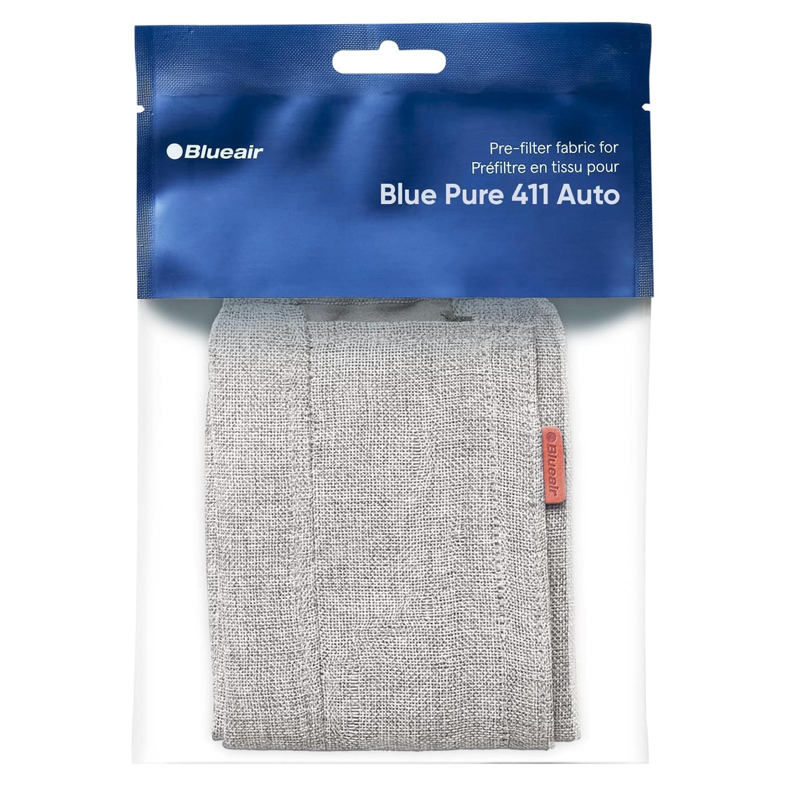 Pre-Filtro Blueair Blue Pure 411 Auto Gris Claro Lavable