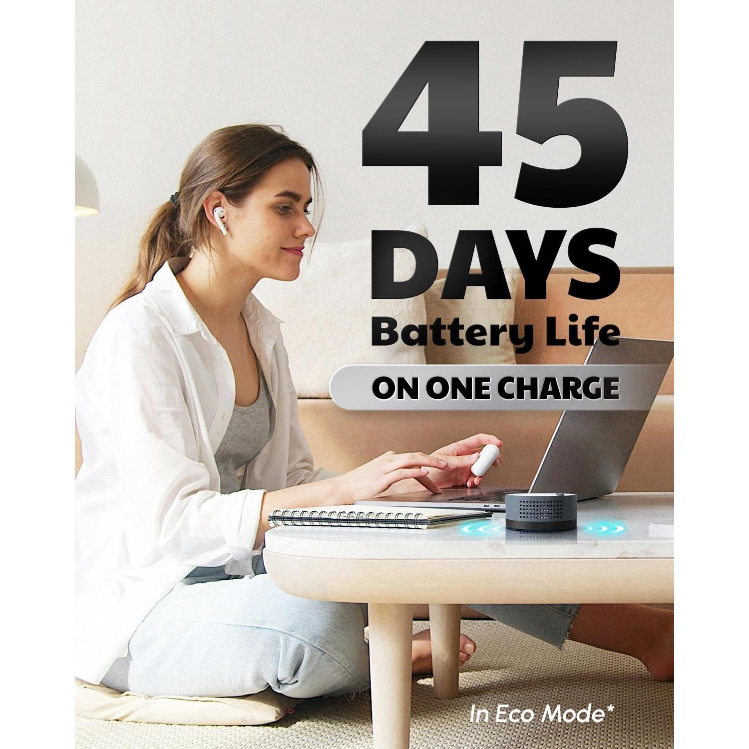 Detector de Radón AEGTEST HOUND-1085 Compacto Recargable