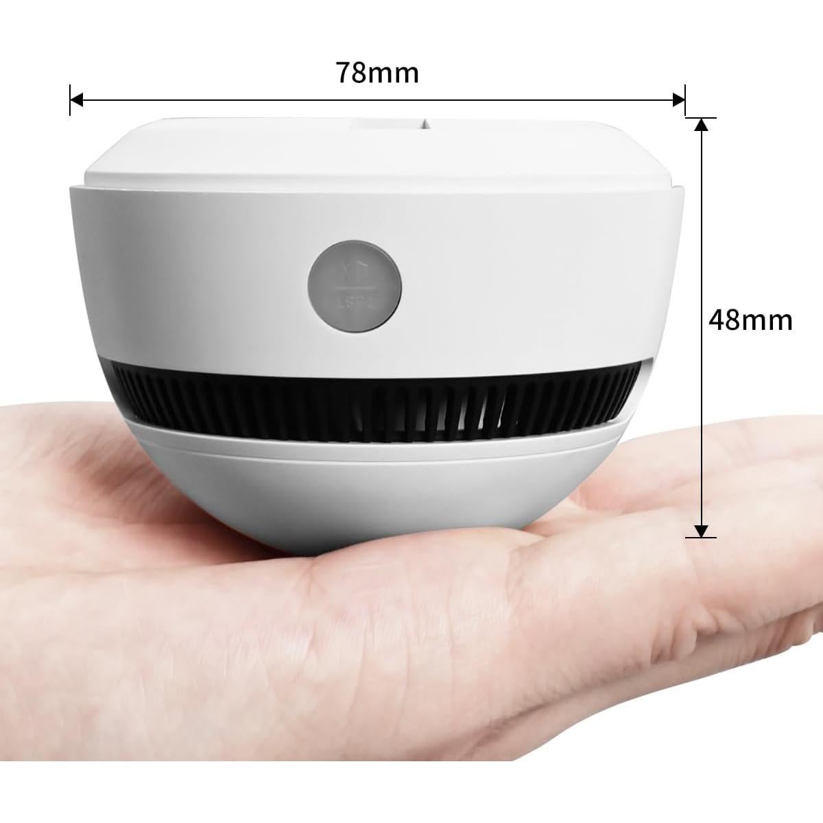 Detector de Humo EUREKA SHIELD PG-S08 con Batería de 10 Años