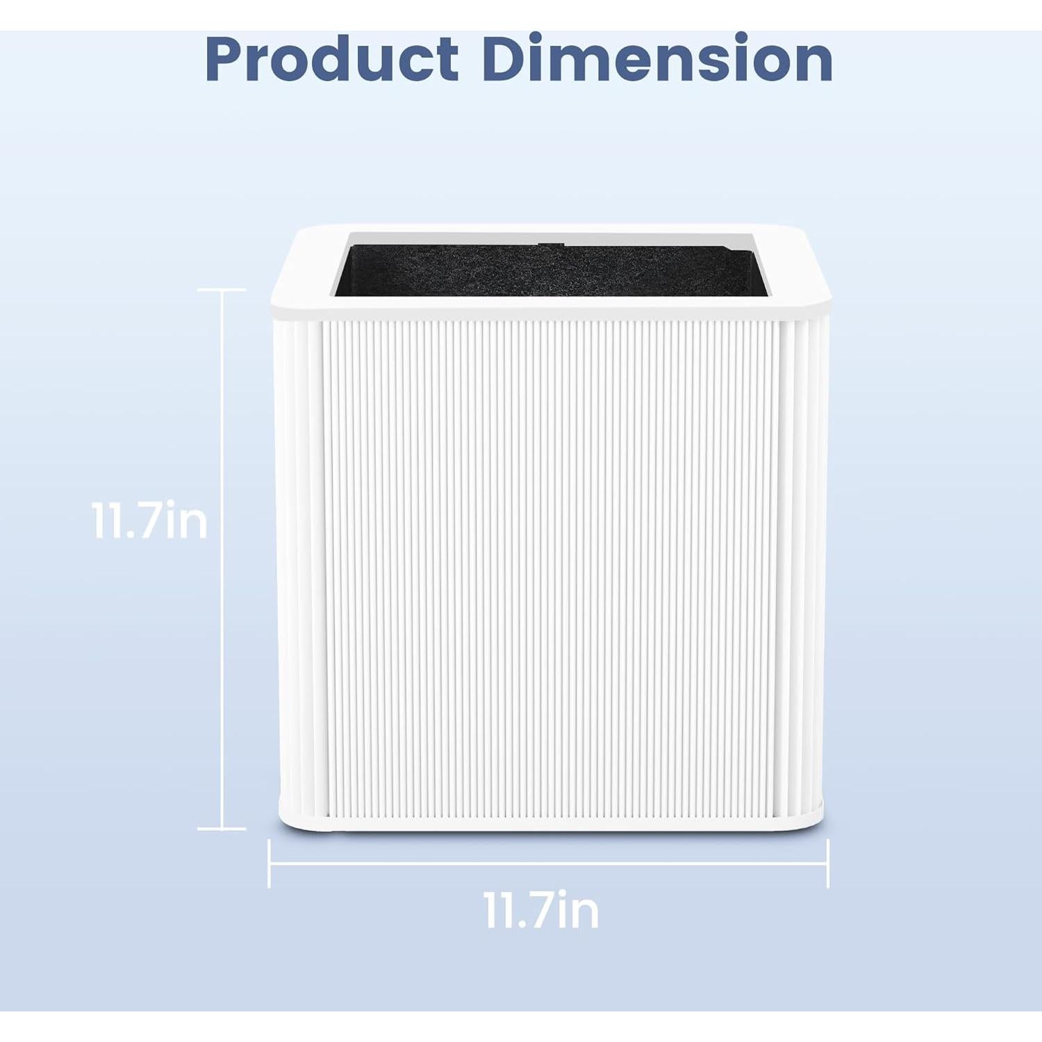 Paquete de 2 Filtros de Reemplazo H13 KEYINGXUAN para Blue Pure 211+