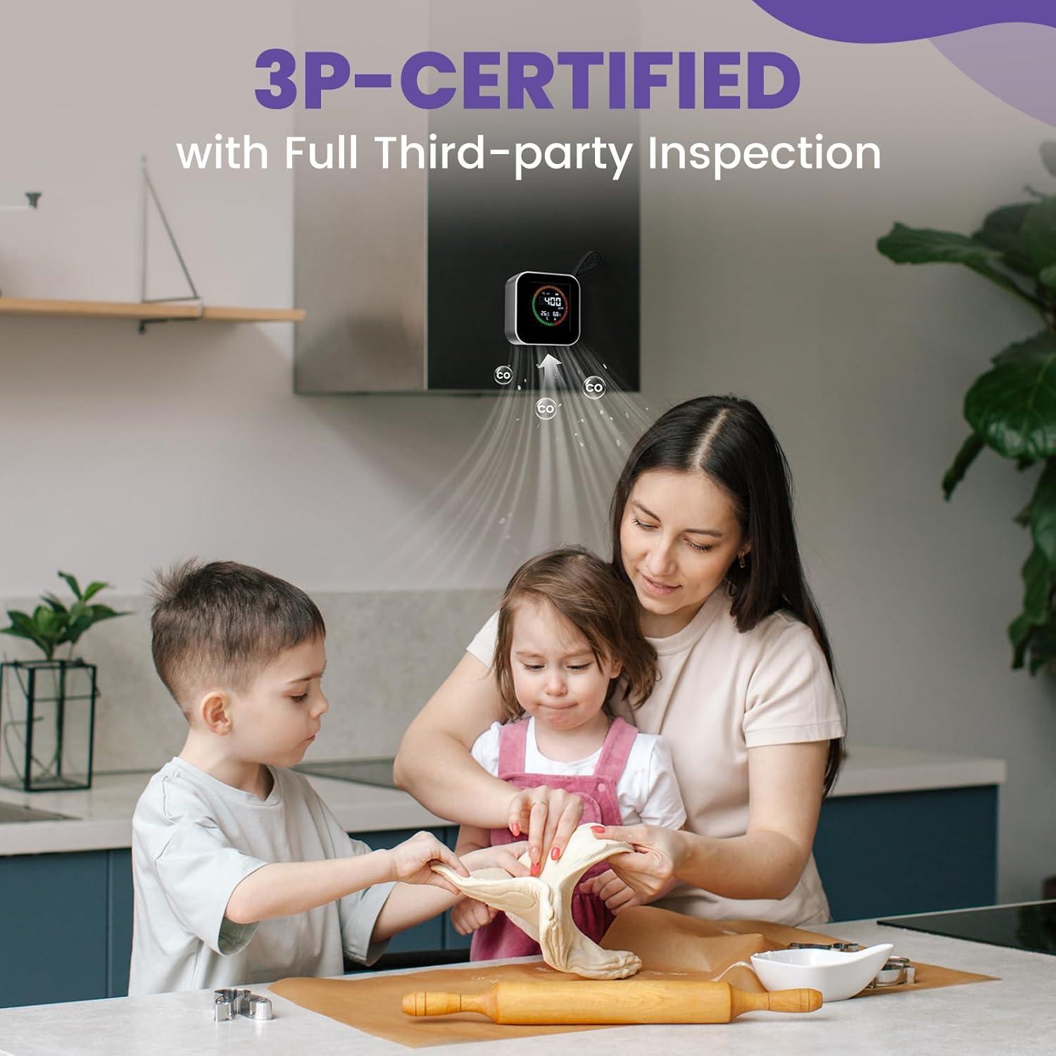 Detector de Monóxido de Carbono Portátil NEXUS SENSUS DM1209B