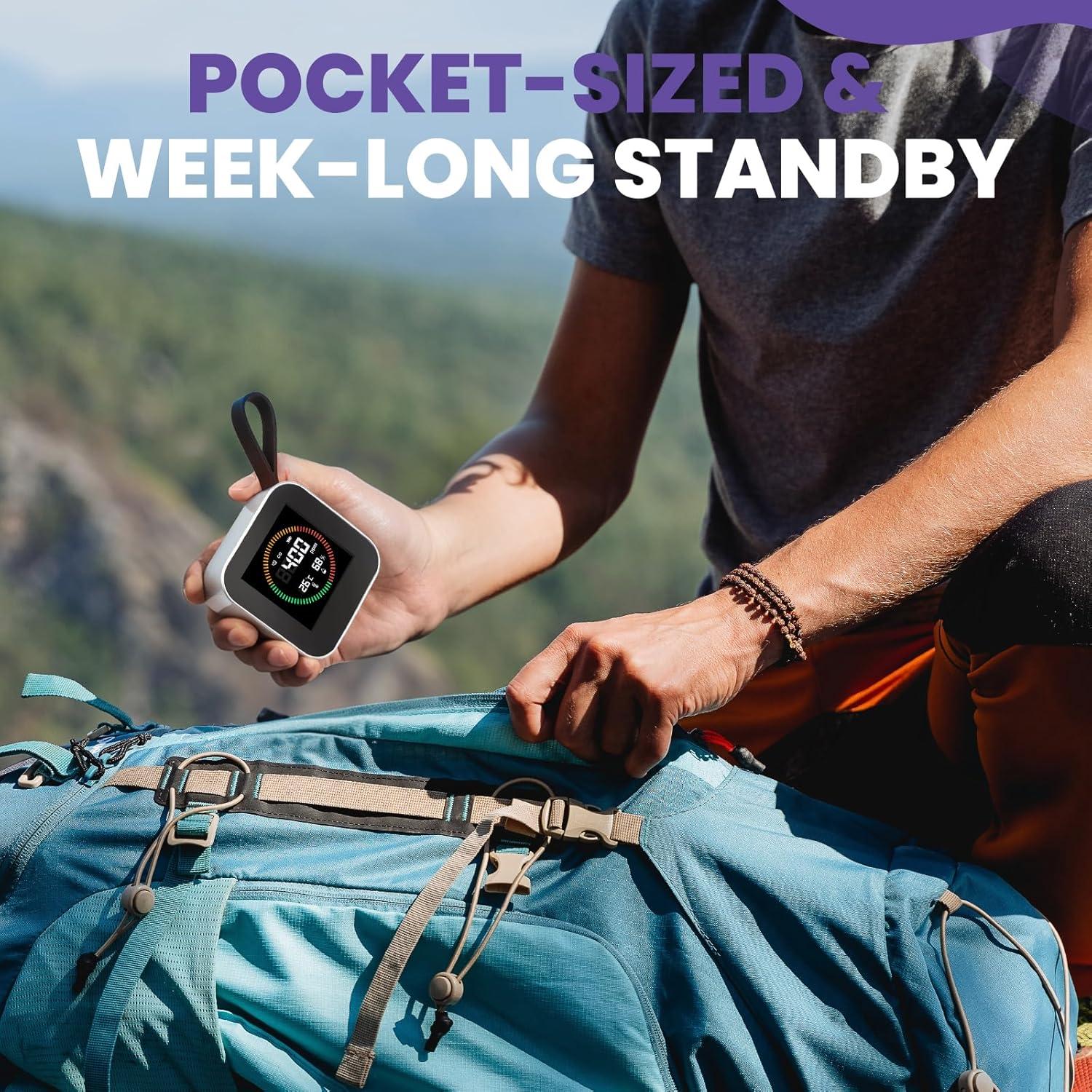 Detector de Monóxido de Carbono Portátil NEXUS SENSUS DM1209B