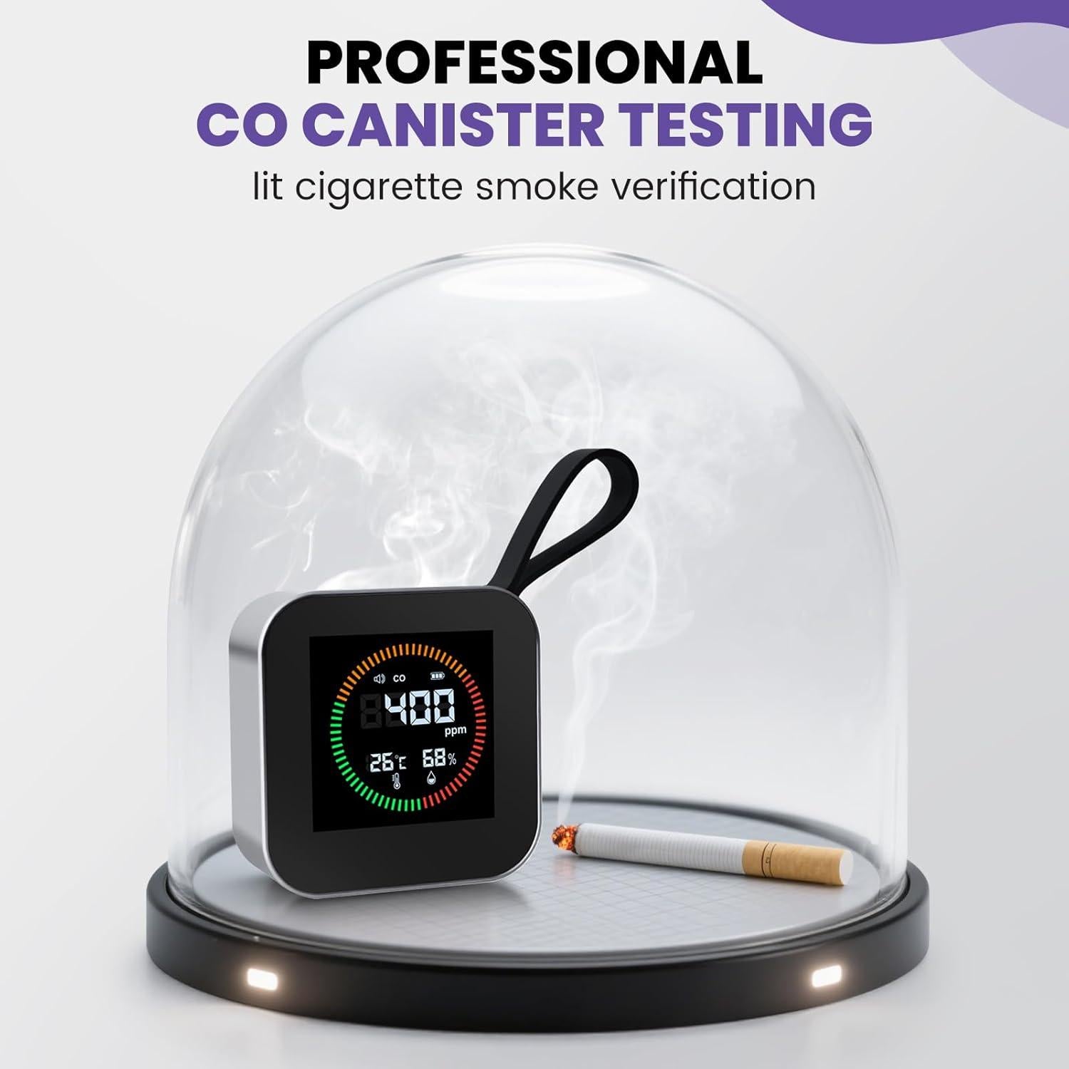 Detector de Monóxido de Carbono Portátil NEXUS SENSUS DM1209B