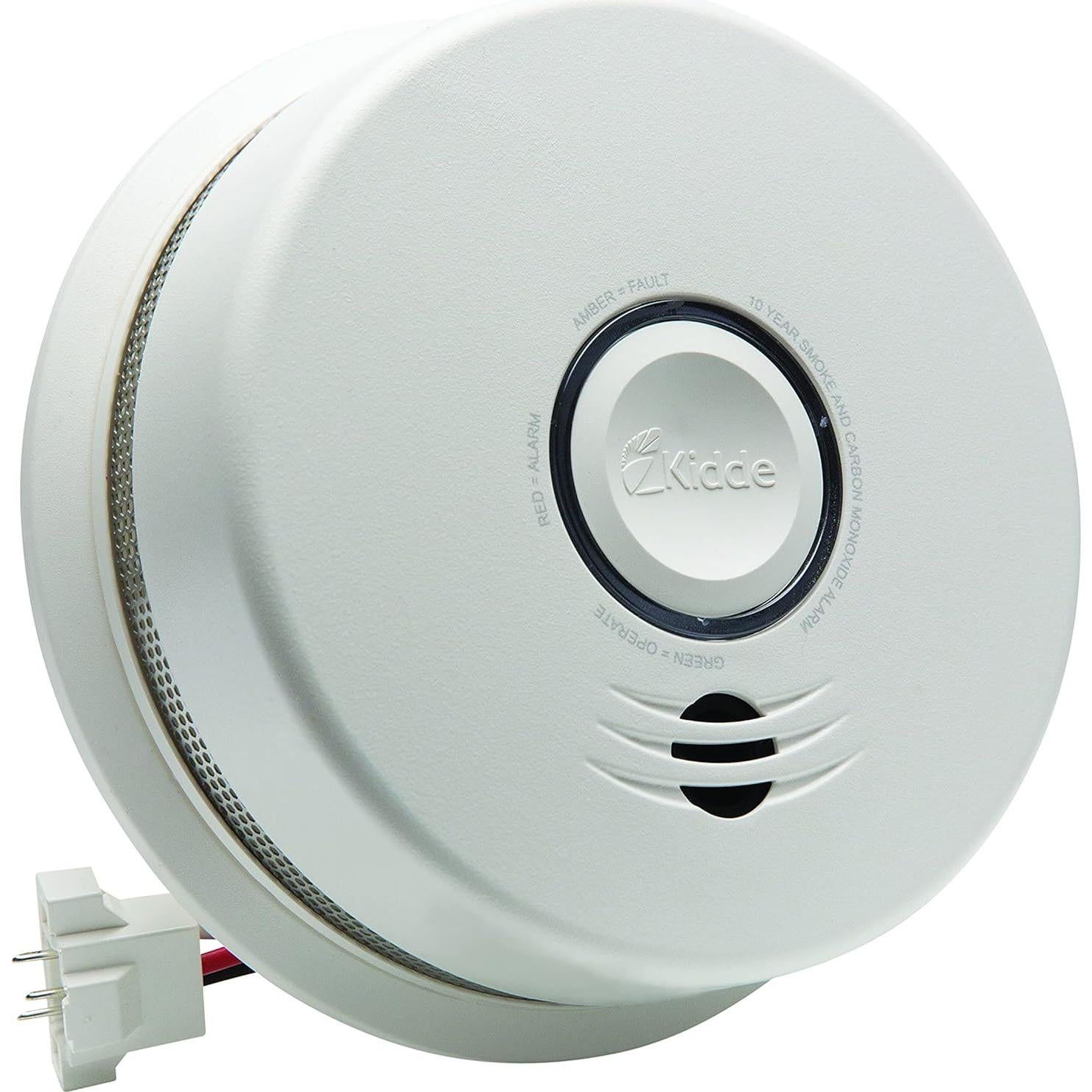 Detector de Humo Kidde p4010ACSCO-W Inalámbrico con Alarma de Voz