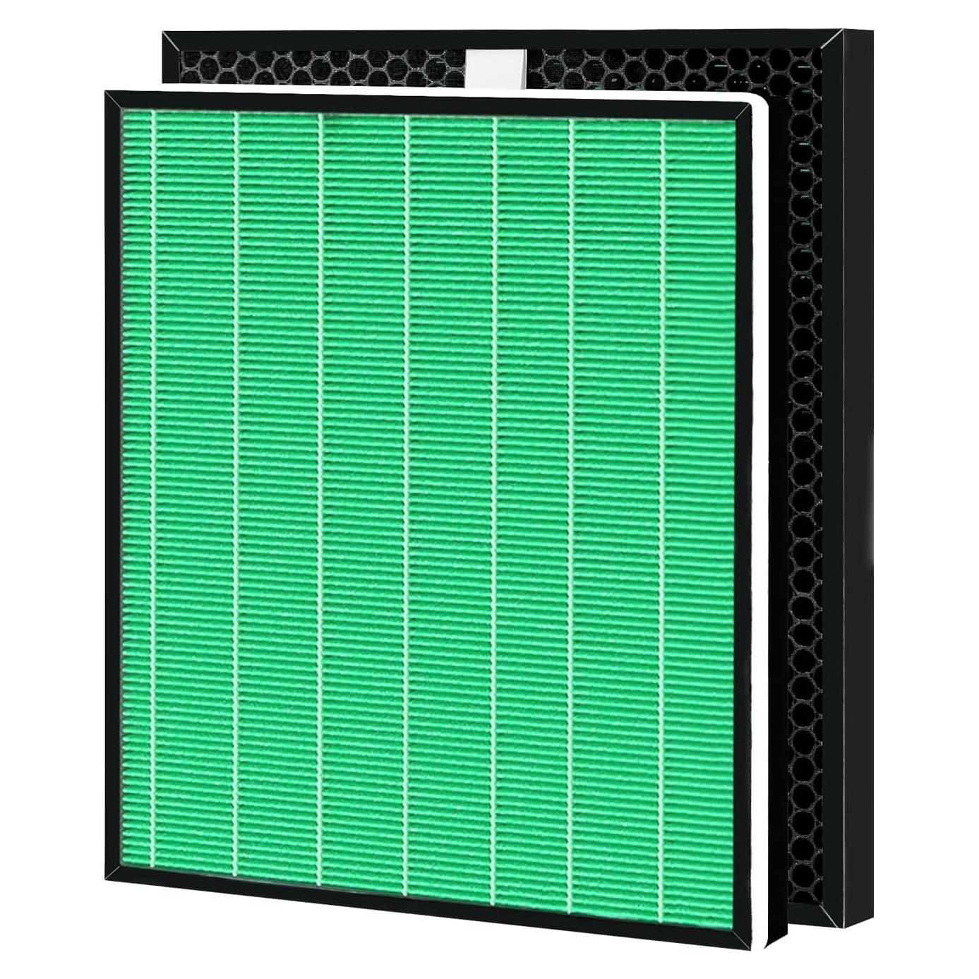 Filtro HEPA y Carbono Activo Asheviller para Airmega 250S - Paquete de 2