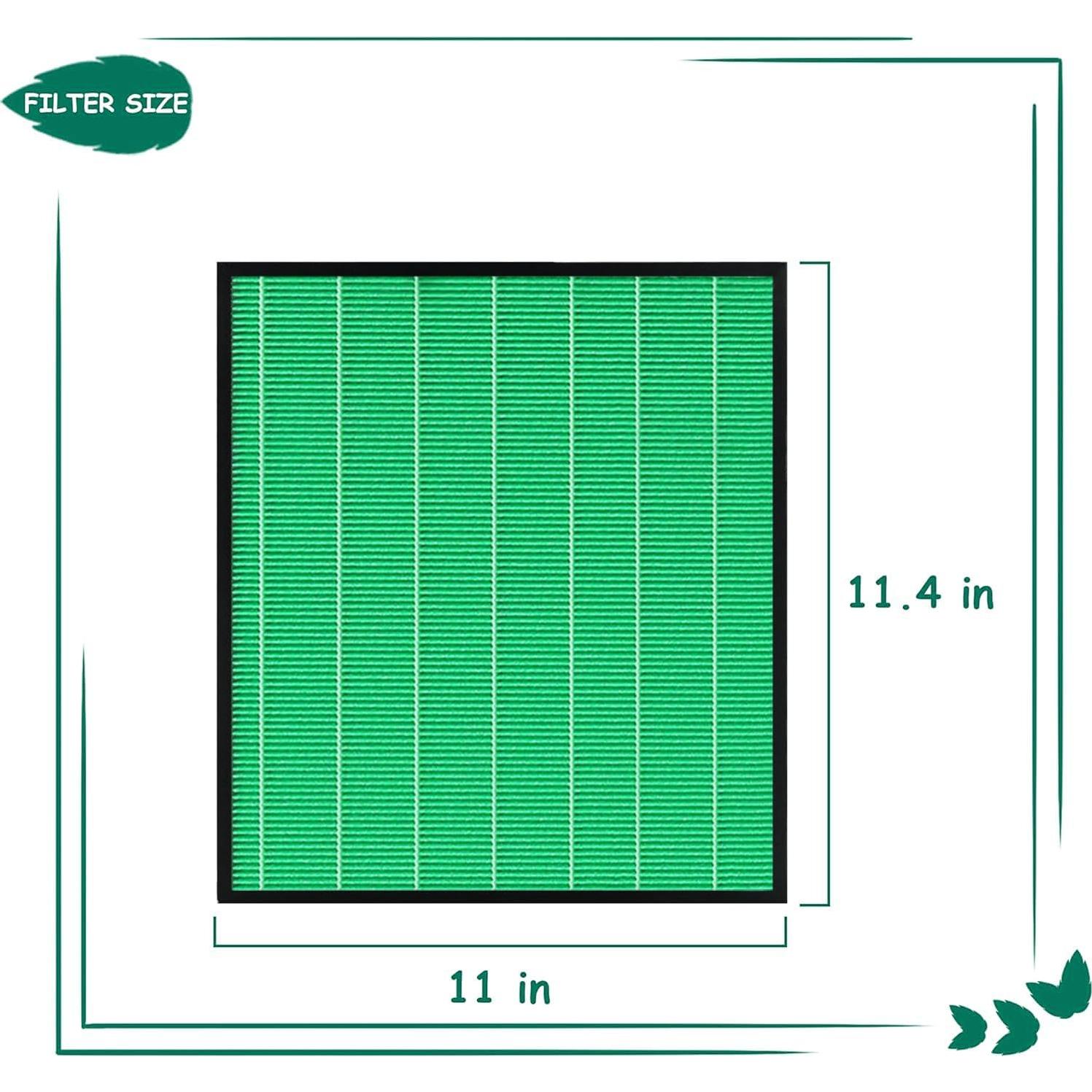 Filtro HEPA y Carbono Activo Asheviller para Airmega 250S - Paquete de 2