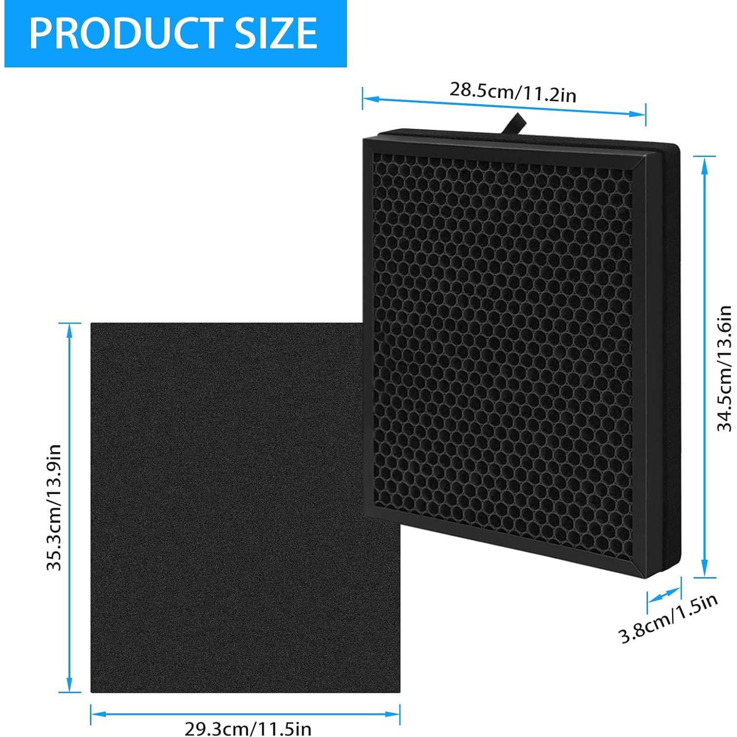 Filtro HEPA Bozdyru para Purificador Zigma Aerio-300 2 en 1