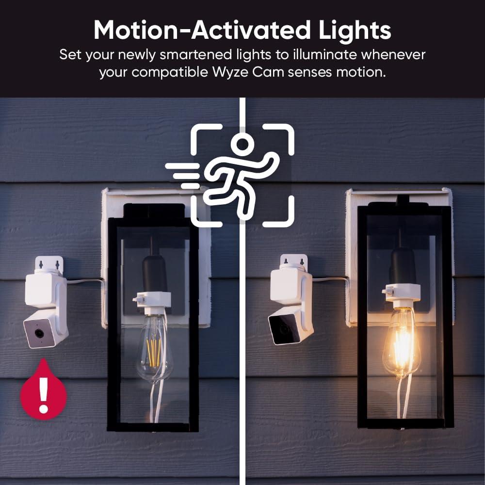 Adaptador Enchufe de Lámpara Wyze V2 para Cam V3/V4/OG/Pan