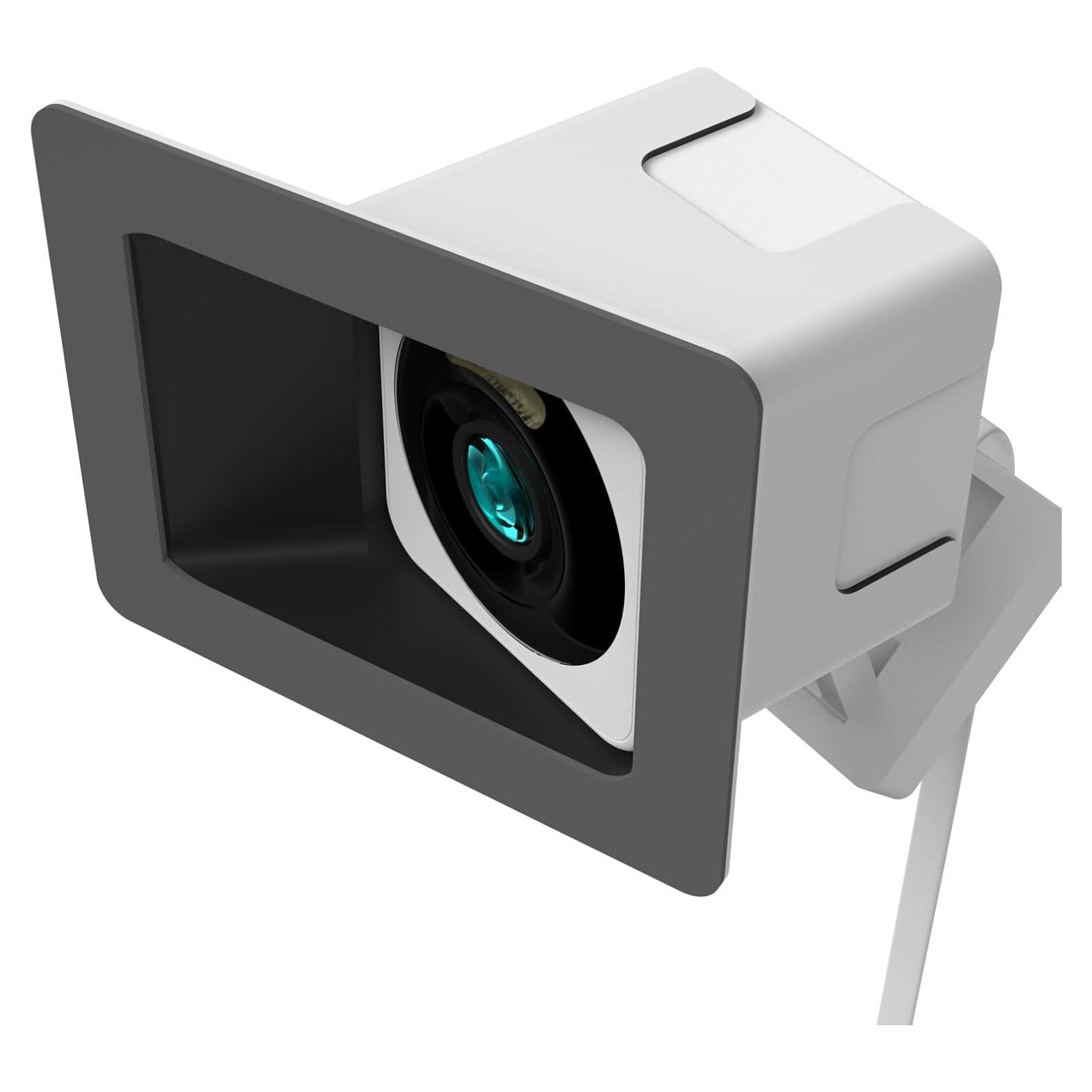 Soporte de Ventana Angulado Teccle para Cam V4 y V3 Blanco