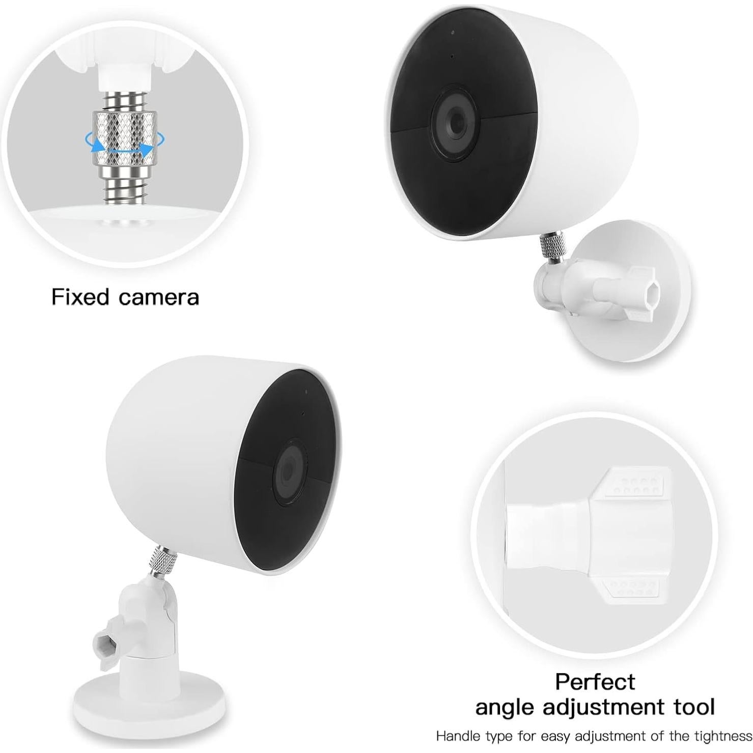 Soporte Magnético para Pared KOROAO Compatible con Google Nest Cam