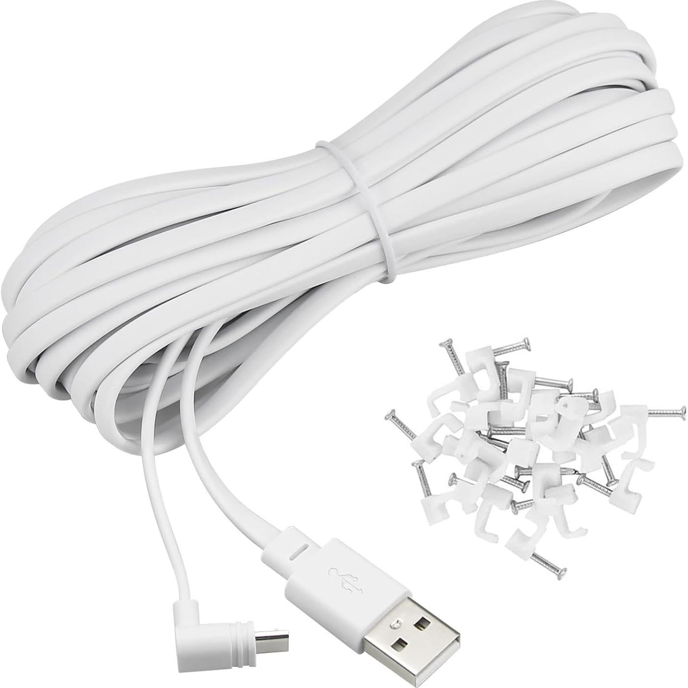 Cable Extensión Micro USB 6m SMAYS para WYZE Cam Pan V3