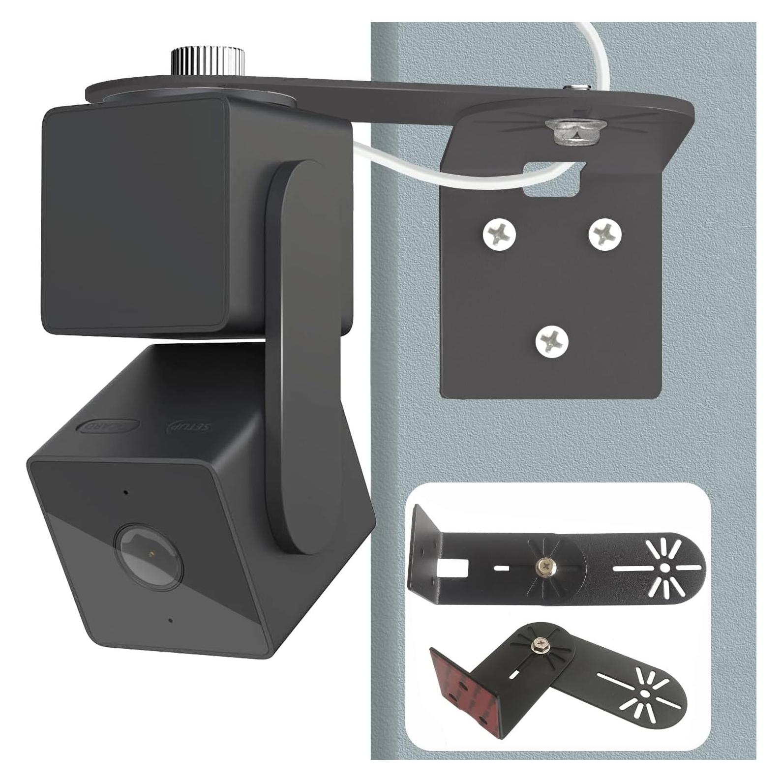 Soporte de Pared Giratorio HIGCPTP para Cámaras Wyze y Ring - 2 Piezas