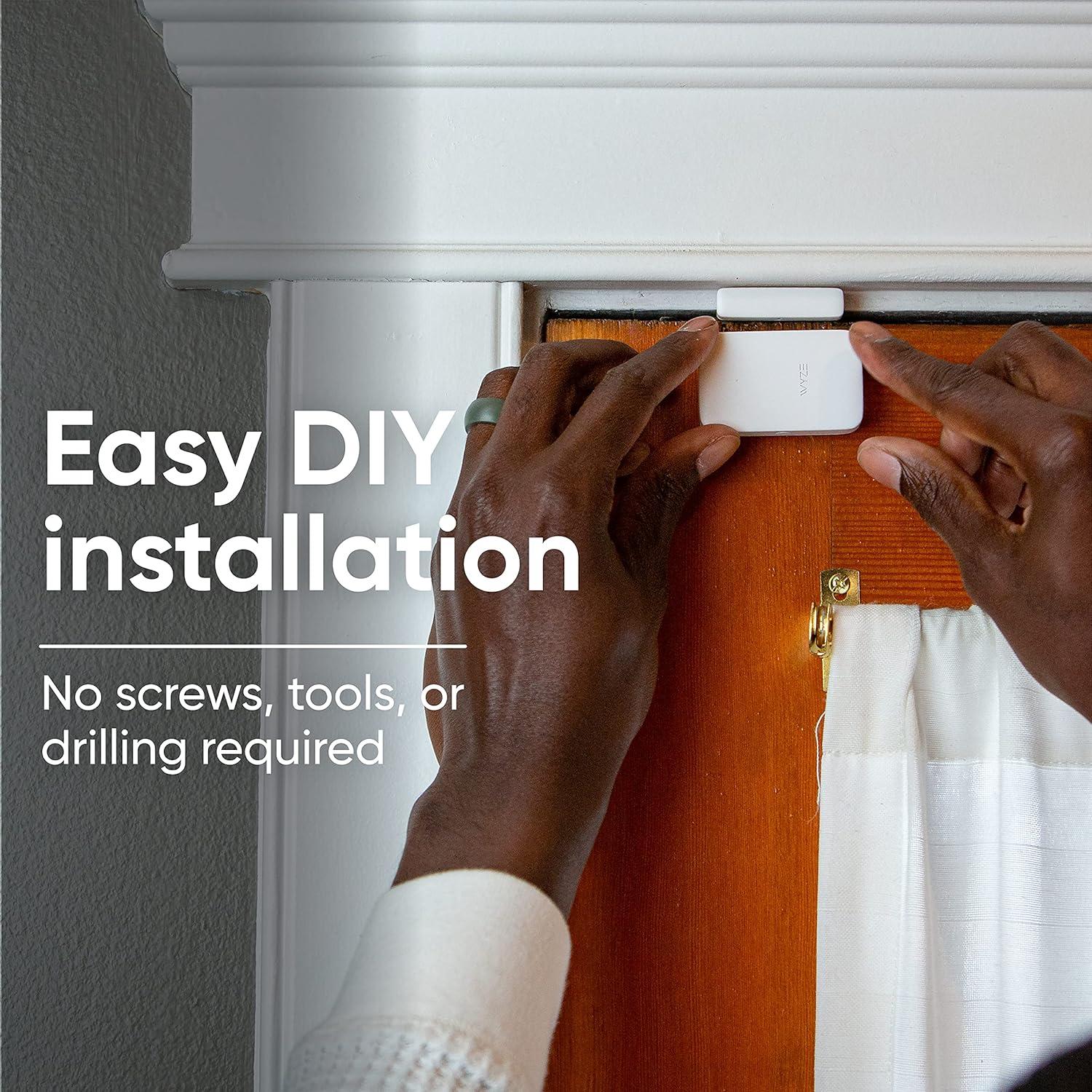 Kit de Seguridad para el Hogar Wyze - Monitoreo 24/7, Sensores y Teclado