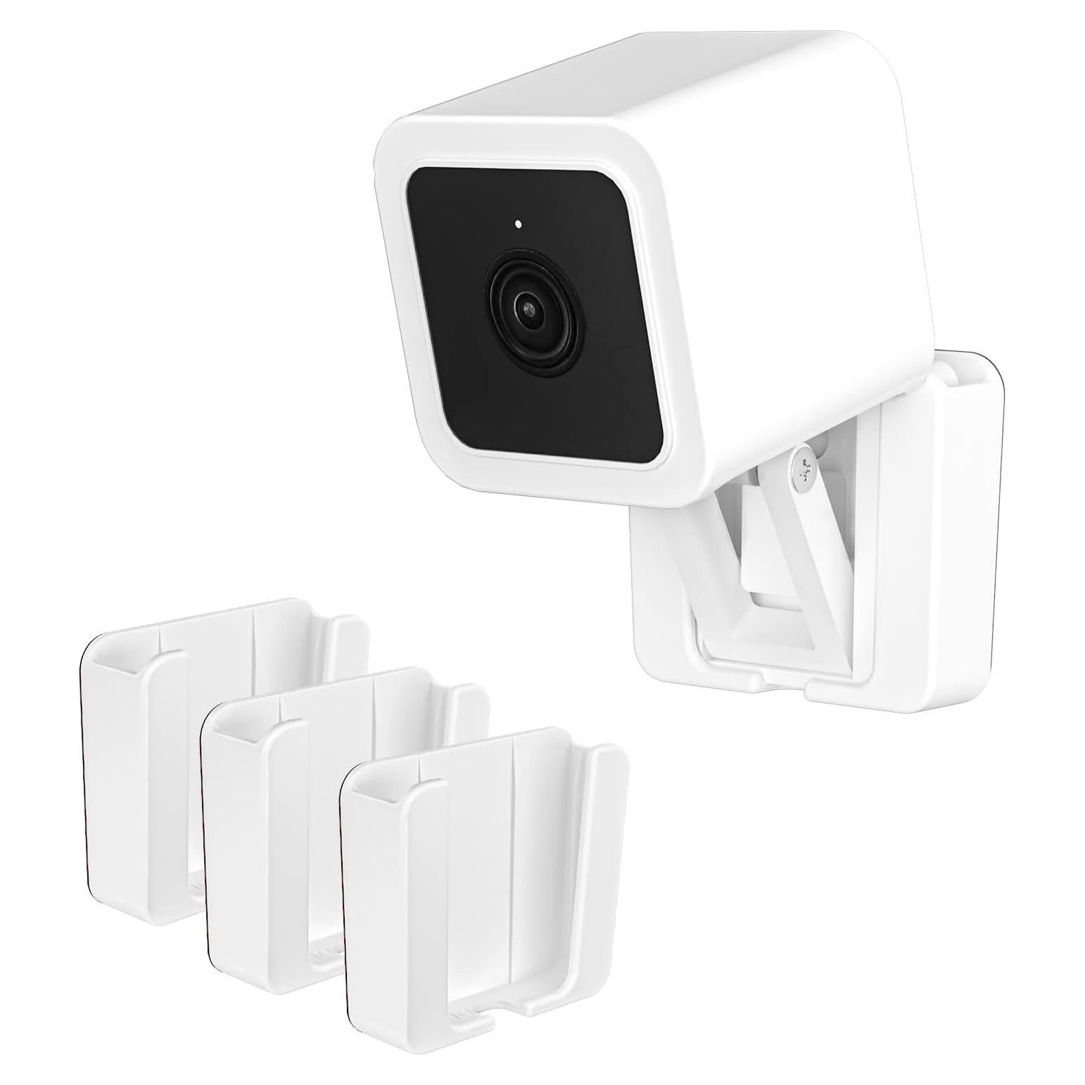 Kit de Montaje en Pared HOLACA para Wyze Cam V3 - 3 Pack Adhesivo