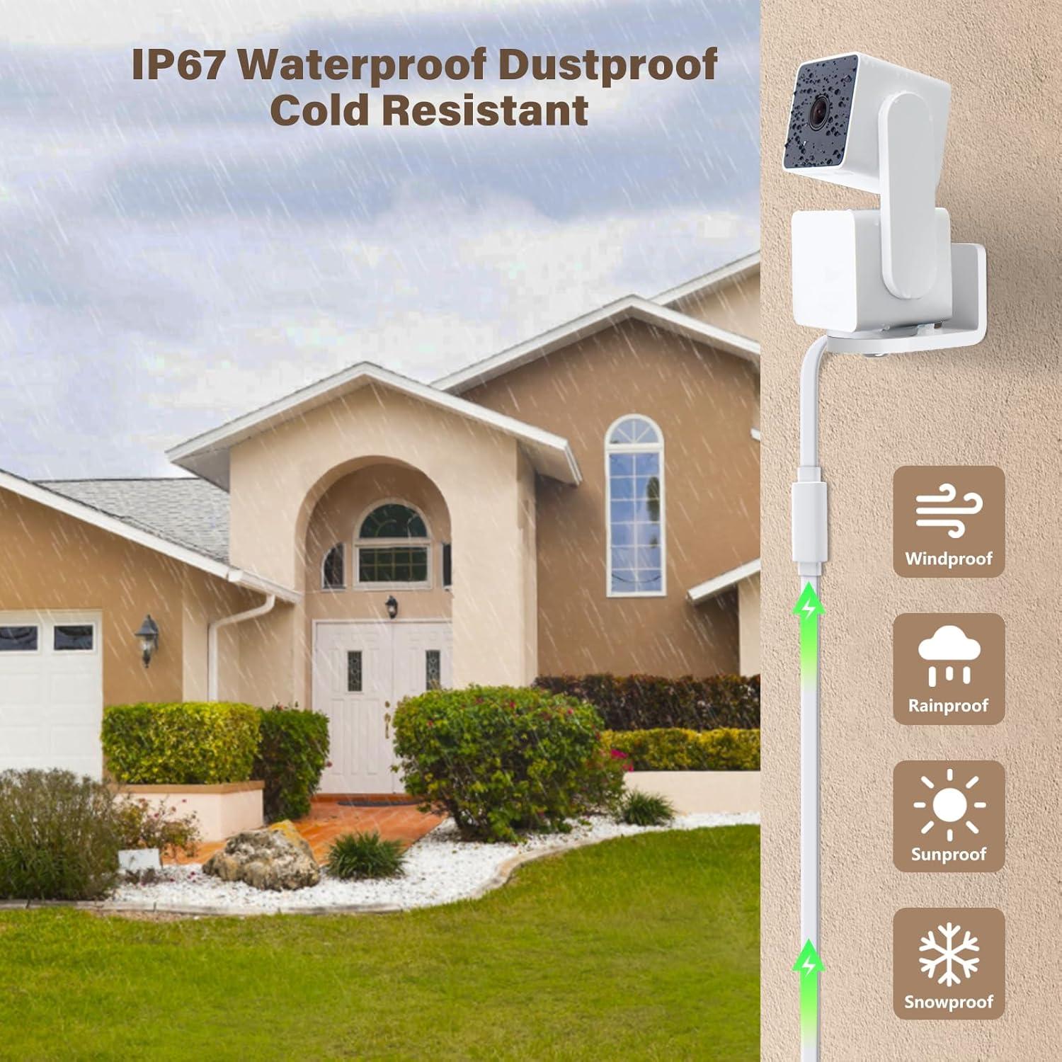 Cable de Extensión Micro USB 7.5m Goldtime para WYZE Cam