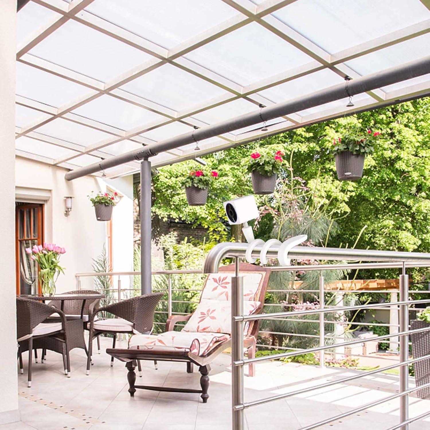 Soporte flexible para cámara Wyze Cam OG/V3/V4 - 44.5 cm, 2 paquetes