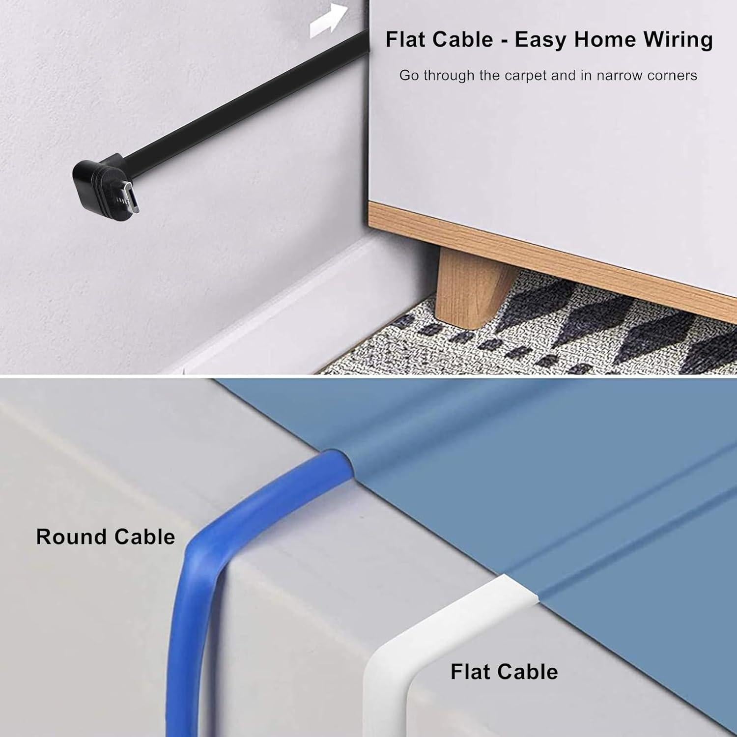 Paquete de 2 Cables de Extensión USB 9m Weishan para Cámaras