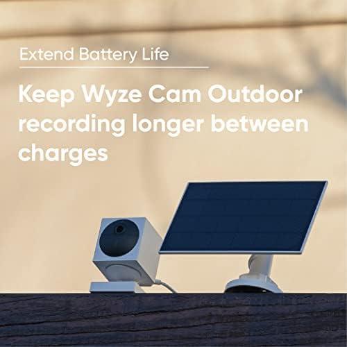 Panel Solar Wyze para Cam Outdoor v1/v2 y Battery Cam Pro 2.5W