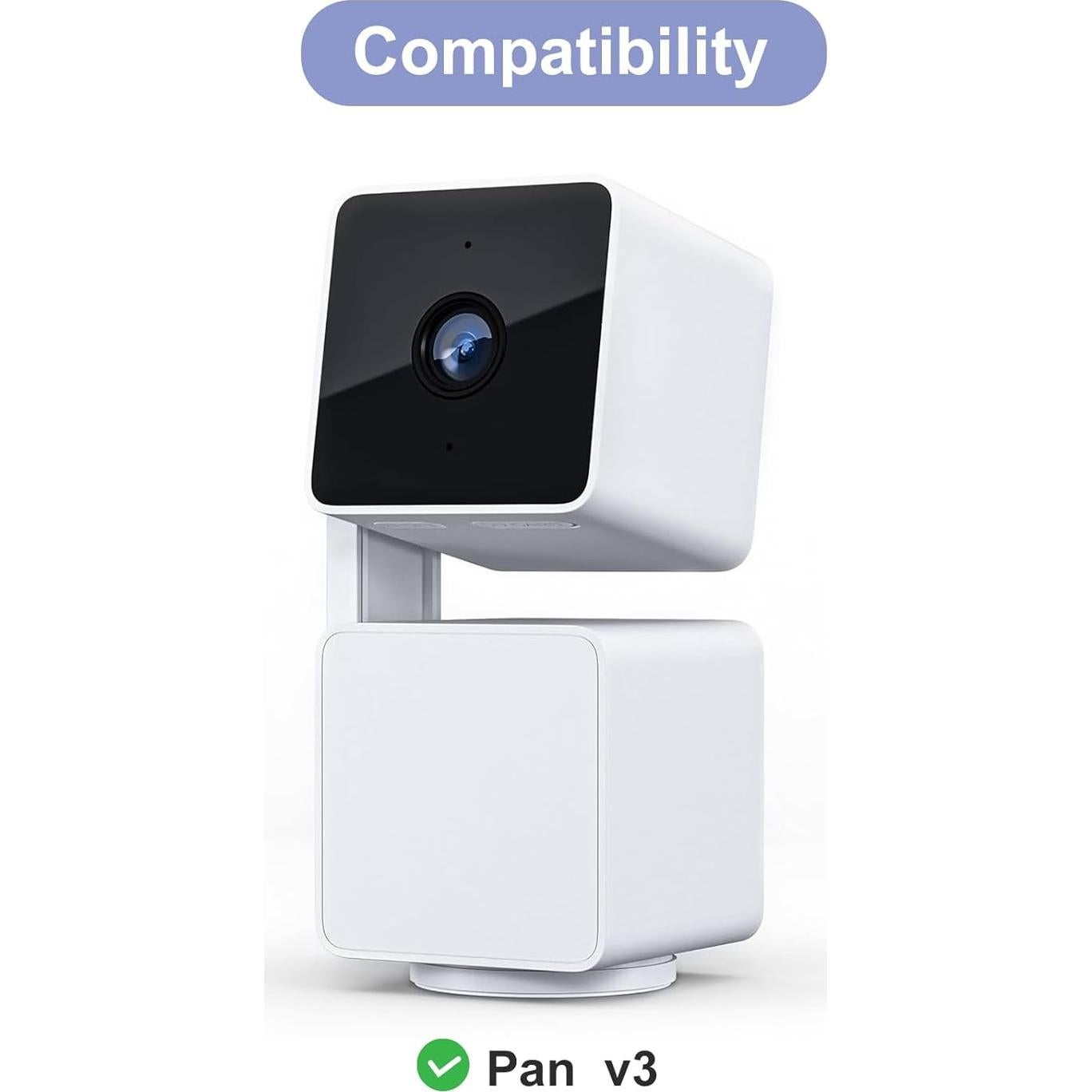 Paquete de 2 Cables de Extensión de Poder 7.6m para WYZE Cam Pan v3