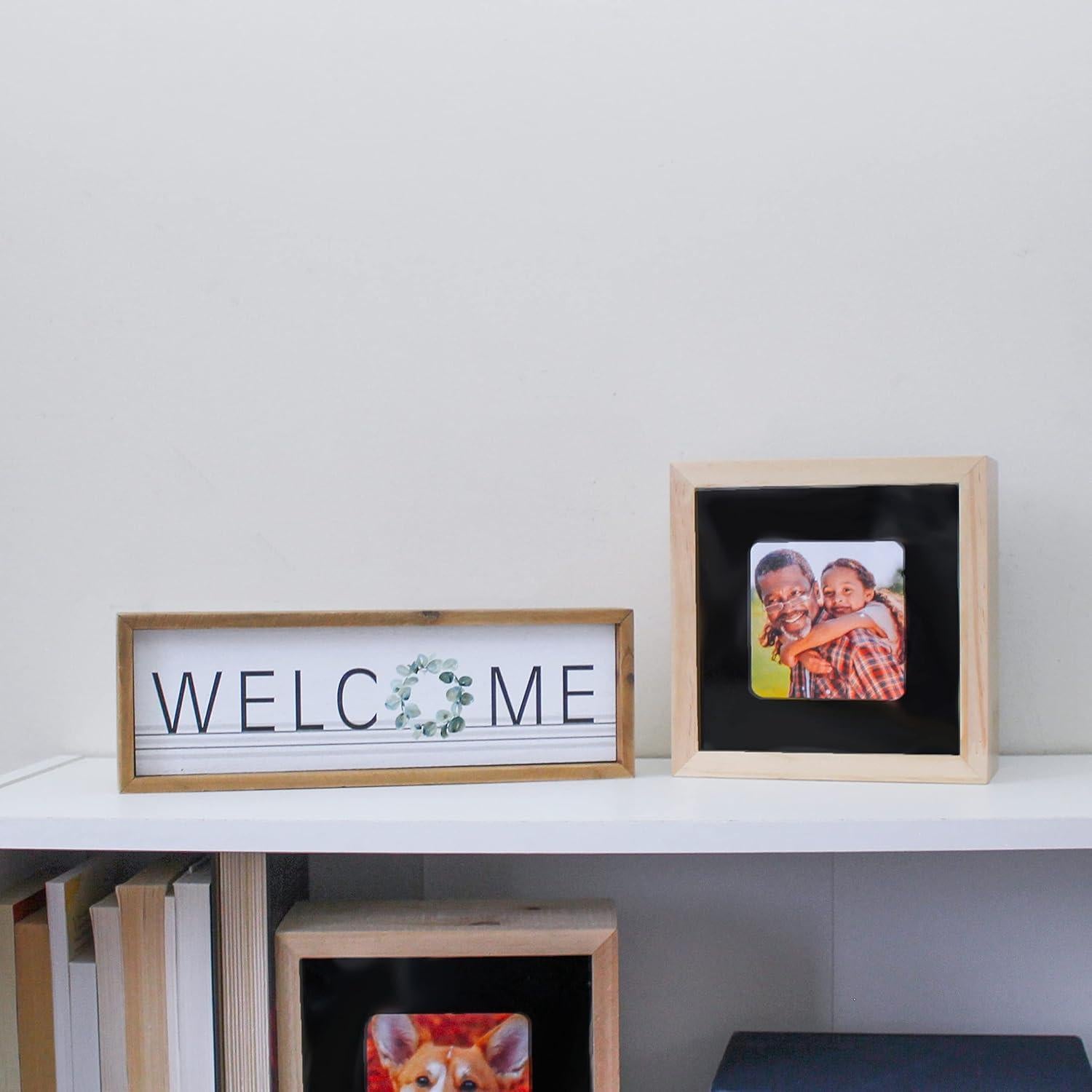 Marco Ocultador de Cámara Wyze V3 Conceal-a-Cam Madera