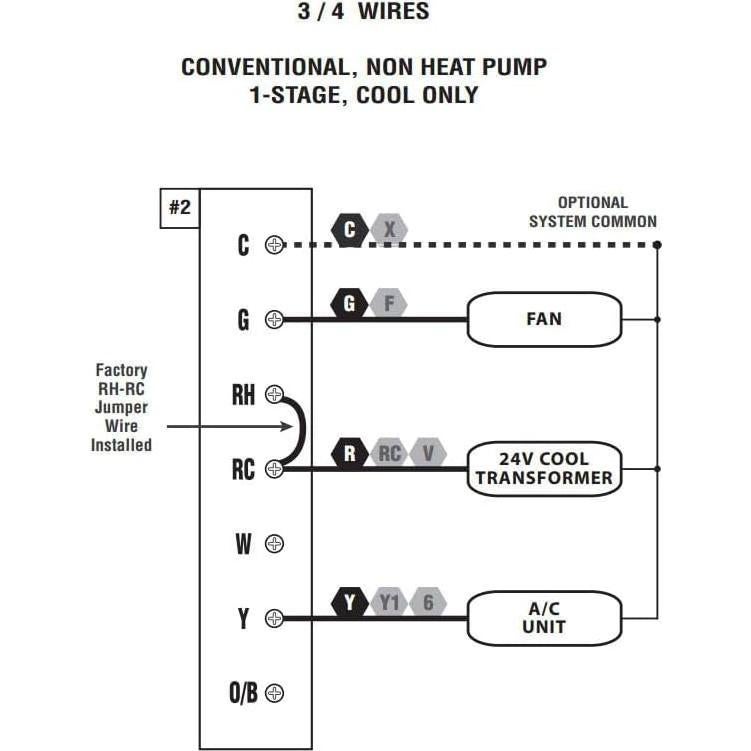 Termostato Programable LUX P711 para Aire Acondicionado y Calefacción