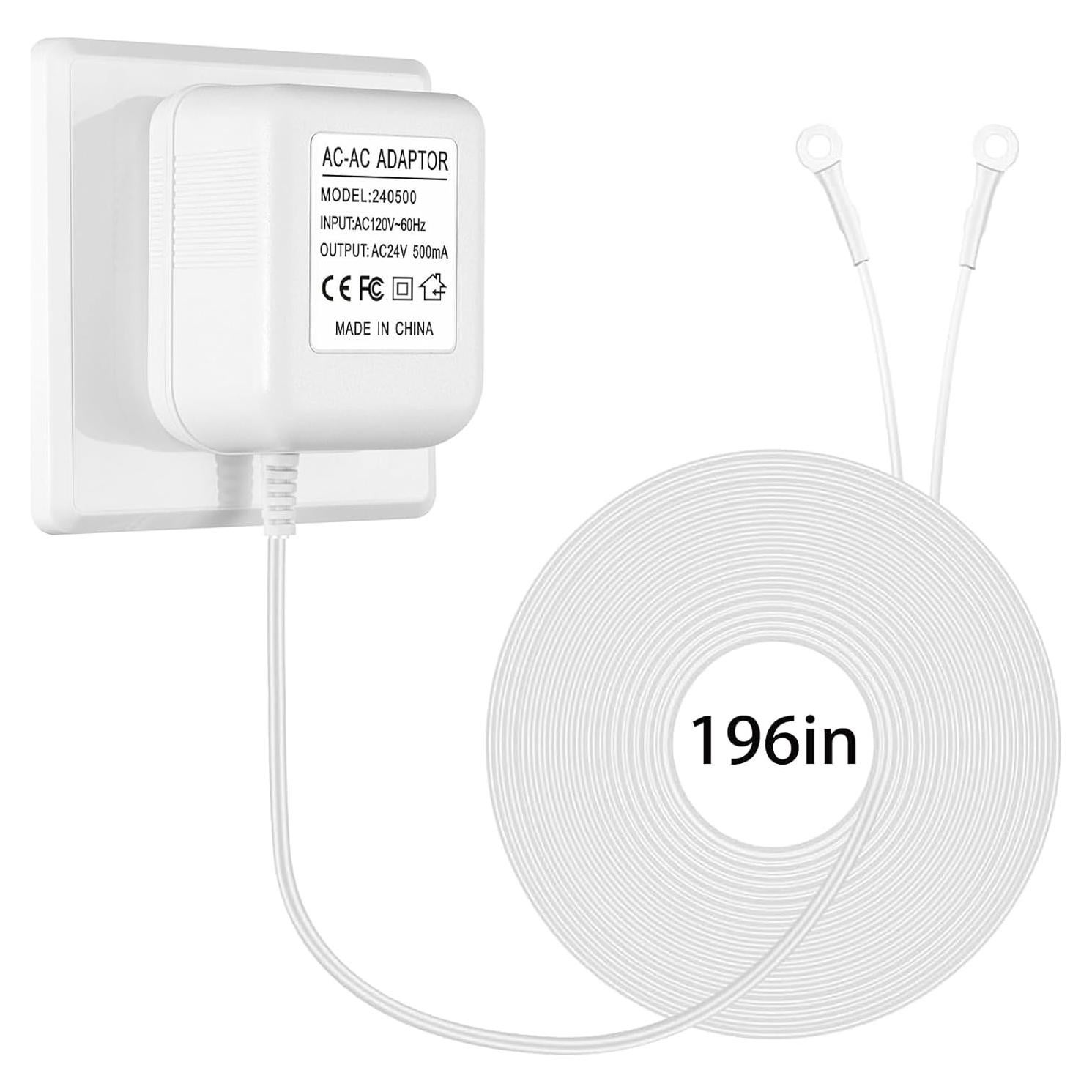 Adaptador de Alimentación 24V 500mA para Timbres y Termostatos
