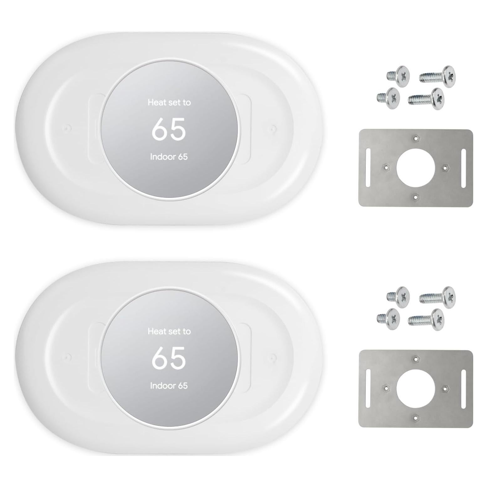 Accesorios para Termostato Nest Pokin - Cubierta de Pared Blanca
