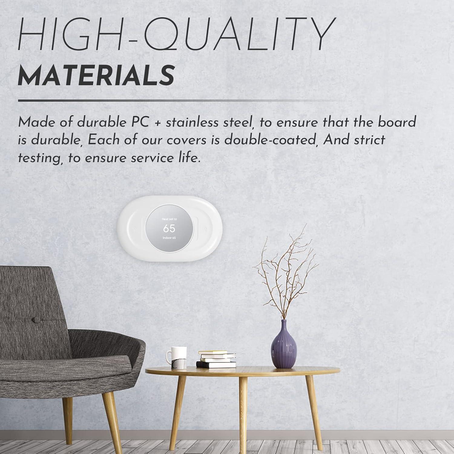 Accesorios para Termostato Nest Pokin - Cubierta de Pared Blanca