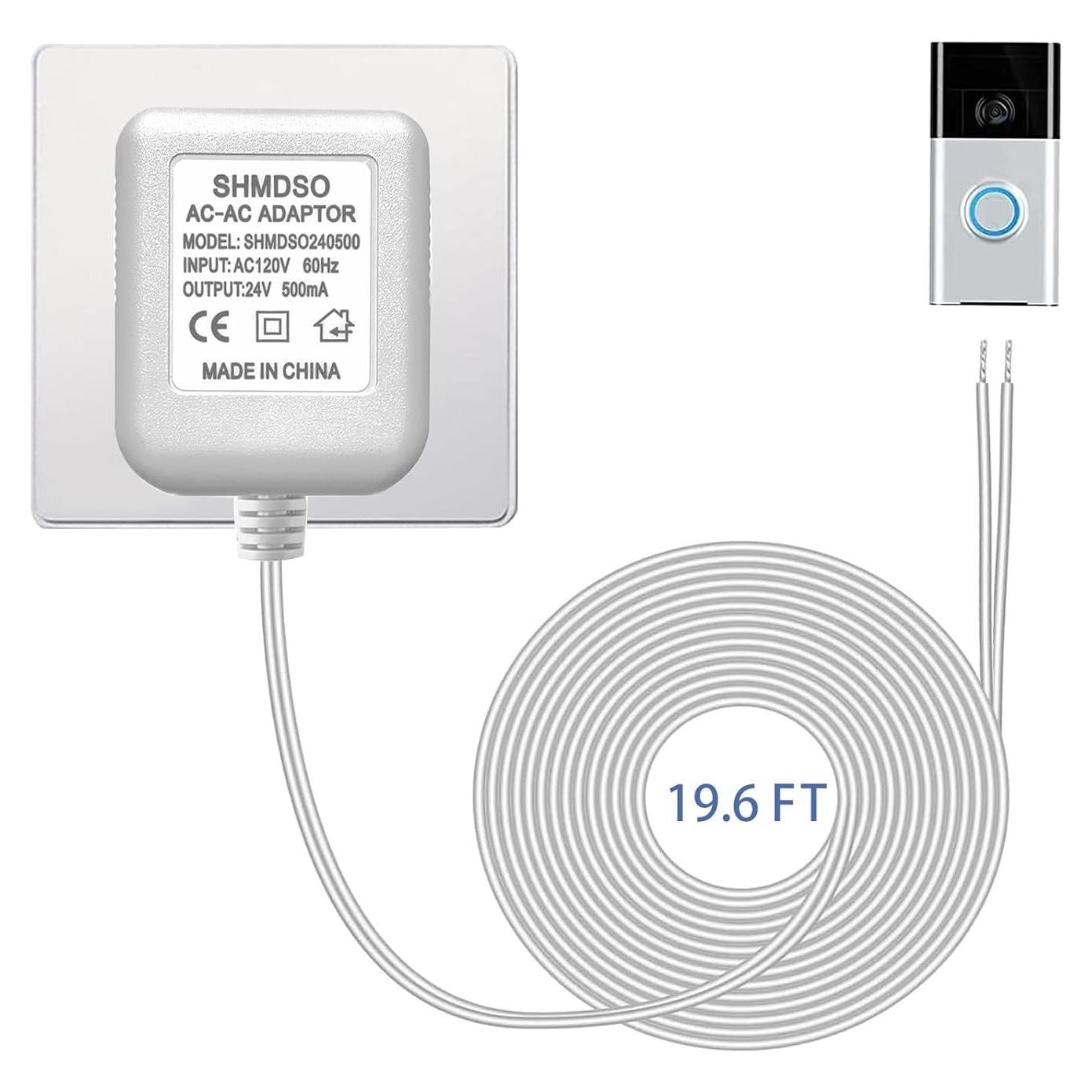 Adaptador de Corriente 24V SHMDSO para Timbres y Termostatos