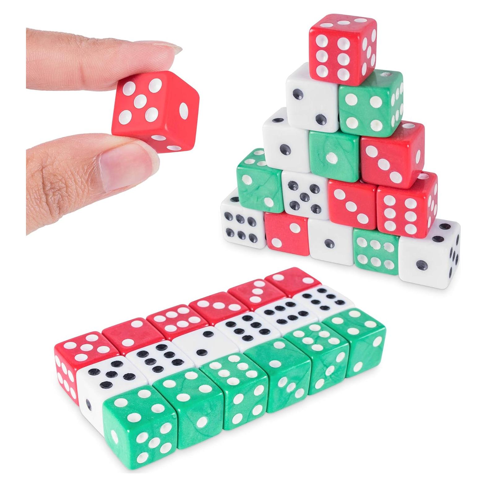 Dados de Colores Super Z Outlet 18 Piezas 16mm