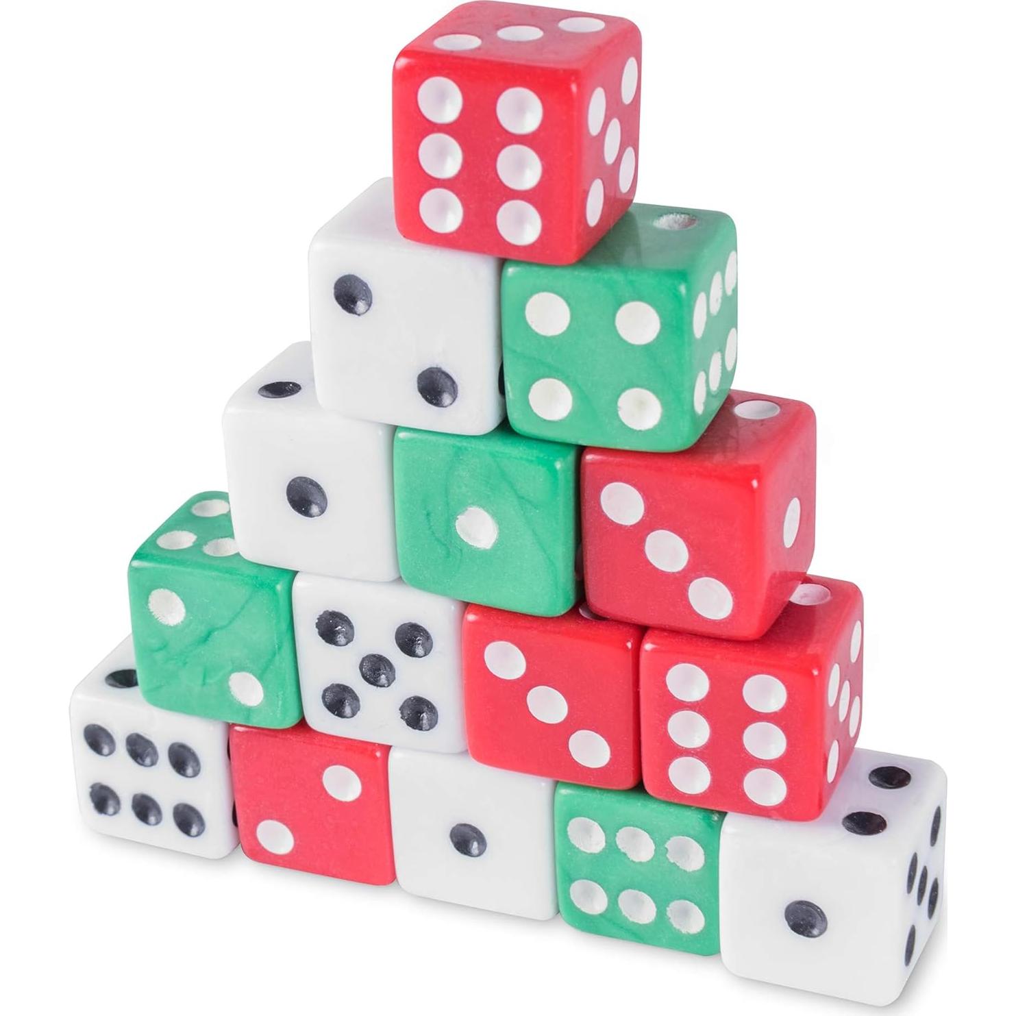 Dados de Colores Super Z Outlet 18 Piezas 16mm