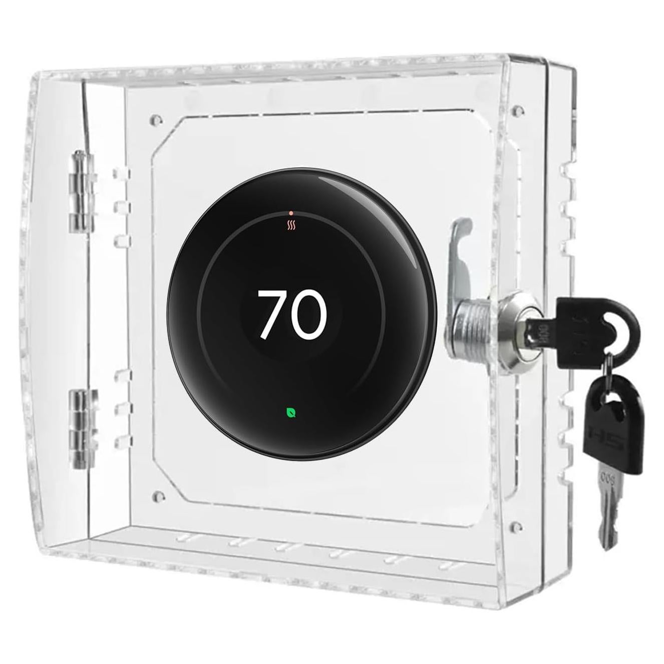 Cubierta de Caja de Bloqueo para Termostato Google Nest 12.2cm