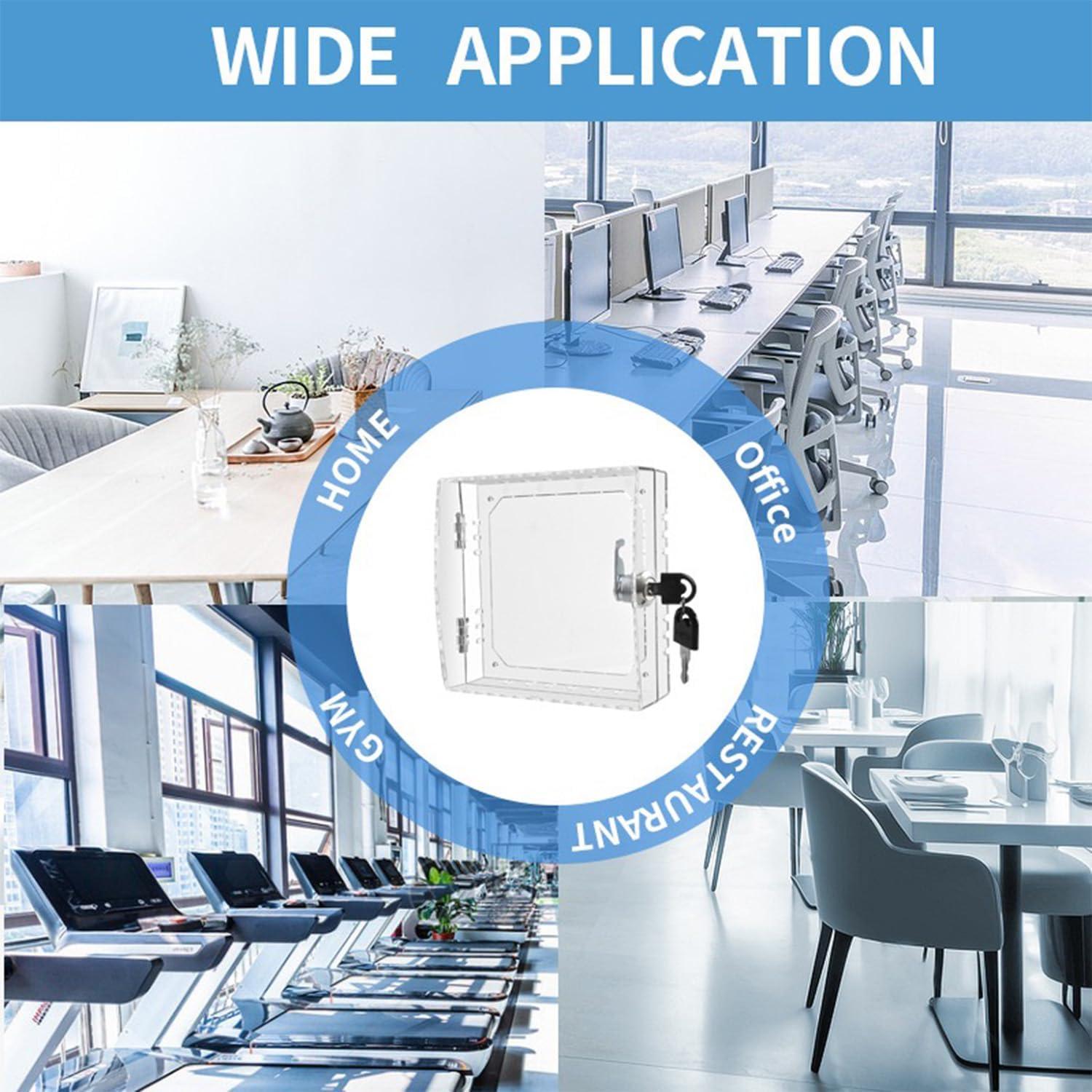 Cubierta de Caja de Bloqueo para Termostato Google Nest 12.2cm