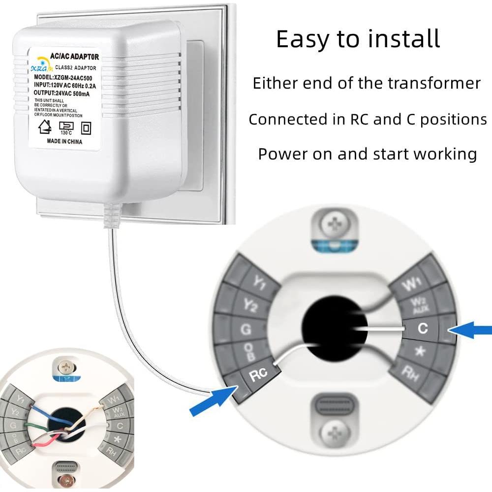 Adaptador de Suministro 24V XZGM para Timbres y Termostatos