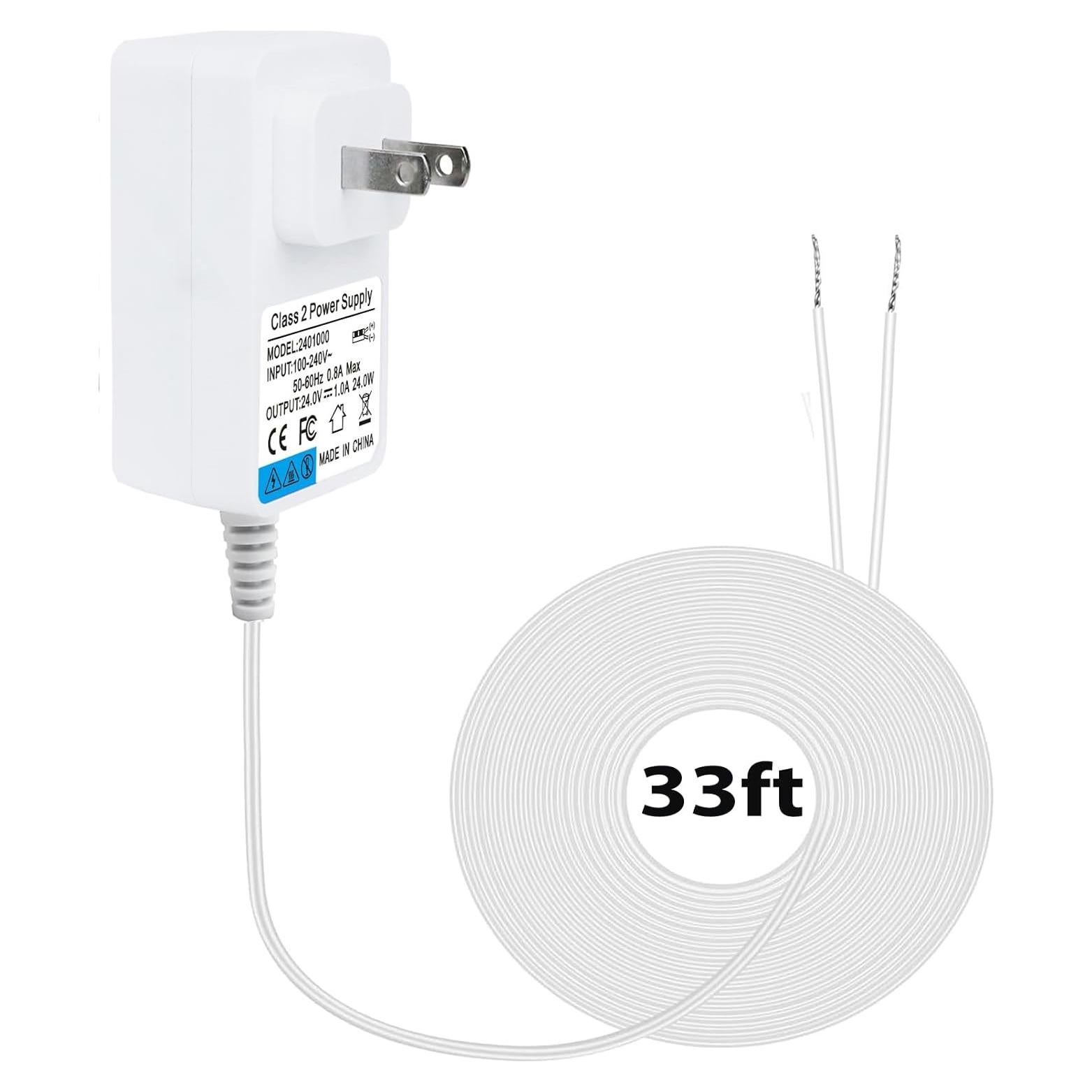 Transformador de Timbre DC 24V 1A Solsinsy para Ring y Termostatos