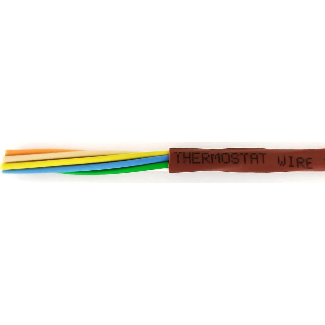 Cable de Termostato FRUDRIK 18 AWG CL2 15.24m Marrón