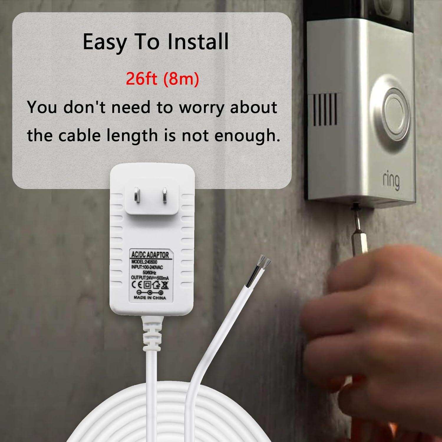 Adaptador C Wire 24V SEEHOM para Termostatos y Timbres